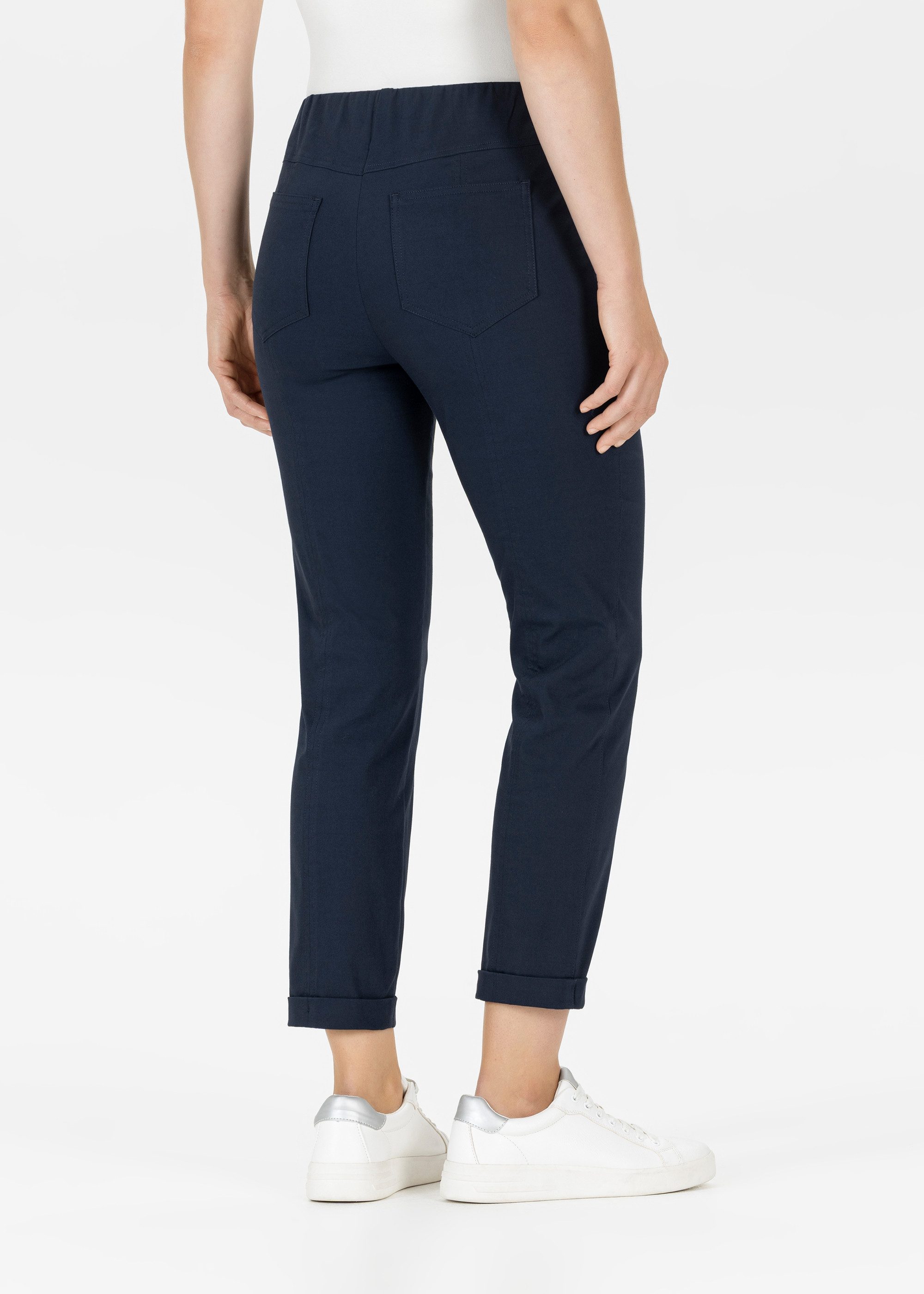 Stehmann Stoffhose Sylvia-680 3/4-Hose mit schmalem Bein