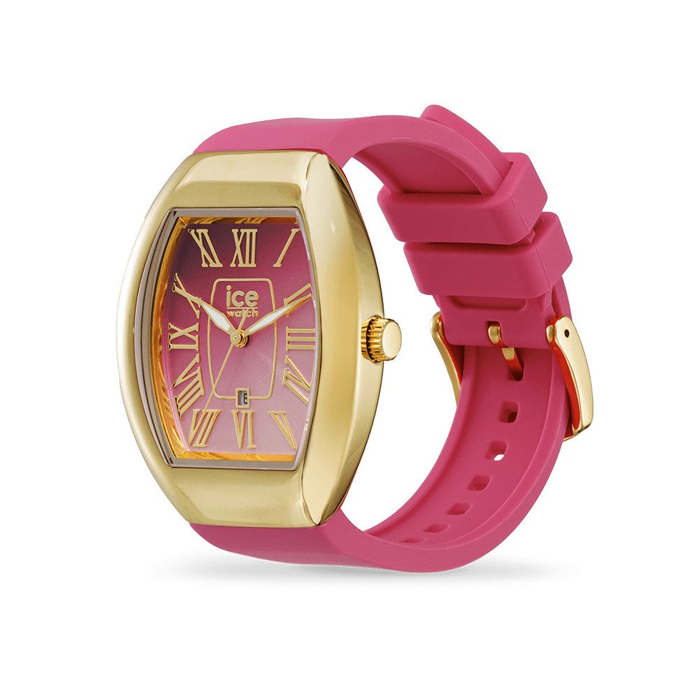 ice-watch Quarzuhr Ice-Watch Ice Boliday Dome Metal Pink Gold (S) 024050, Hochwertiges Produkt mit zeitlosem Design, sorgfältiger Verarbeitung