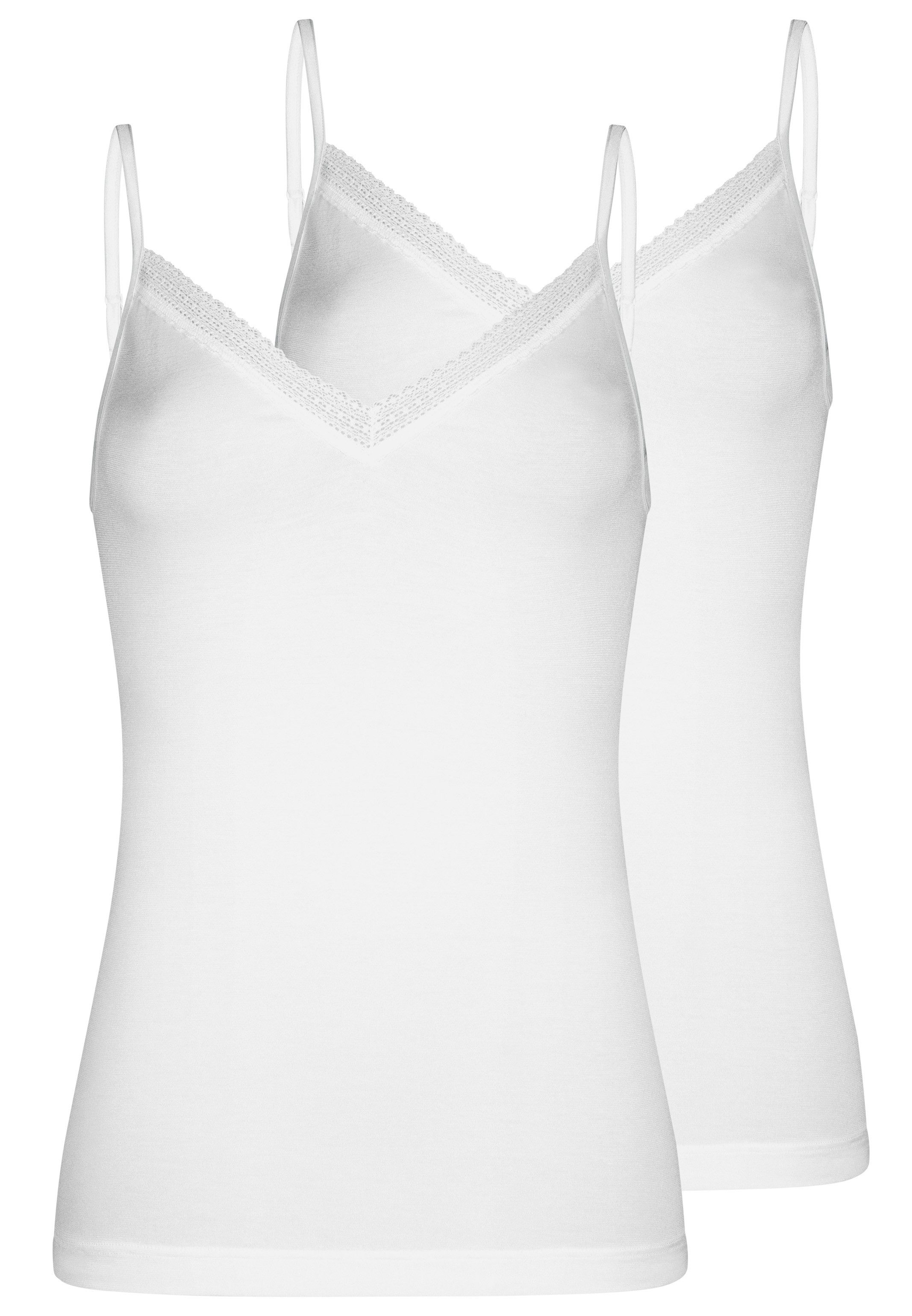 Unterhemd 2er Pack Modal Lace