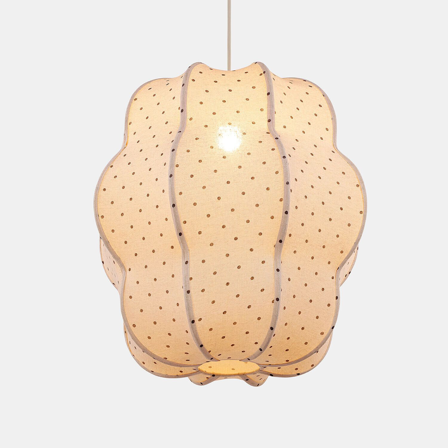 Mirabeau Hängeleuchten Hängelampe Lillumo beige/schwarz