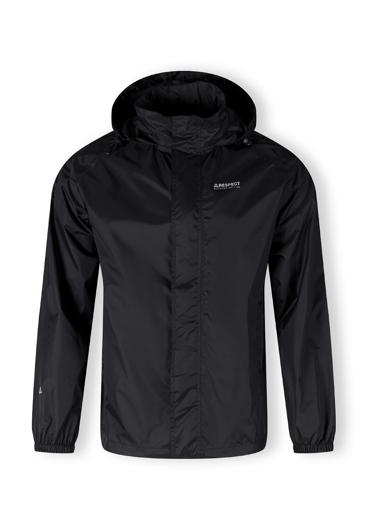 Respect Regenjacke Regenjacke mit Kapuze und Tasche (XS - 3XL) mit Beutel günstig online kaufen