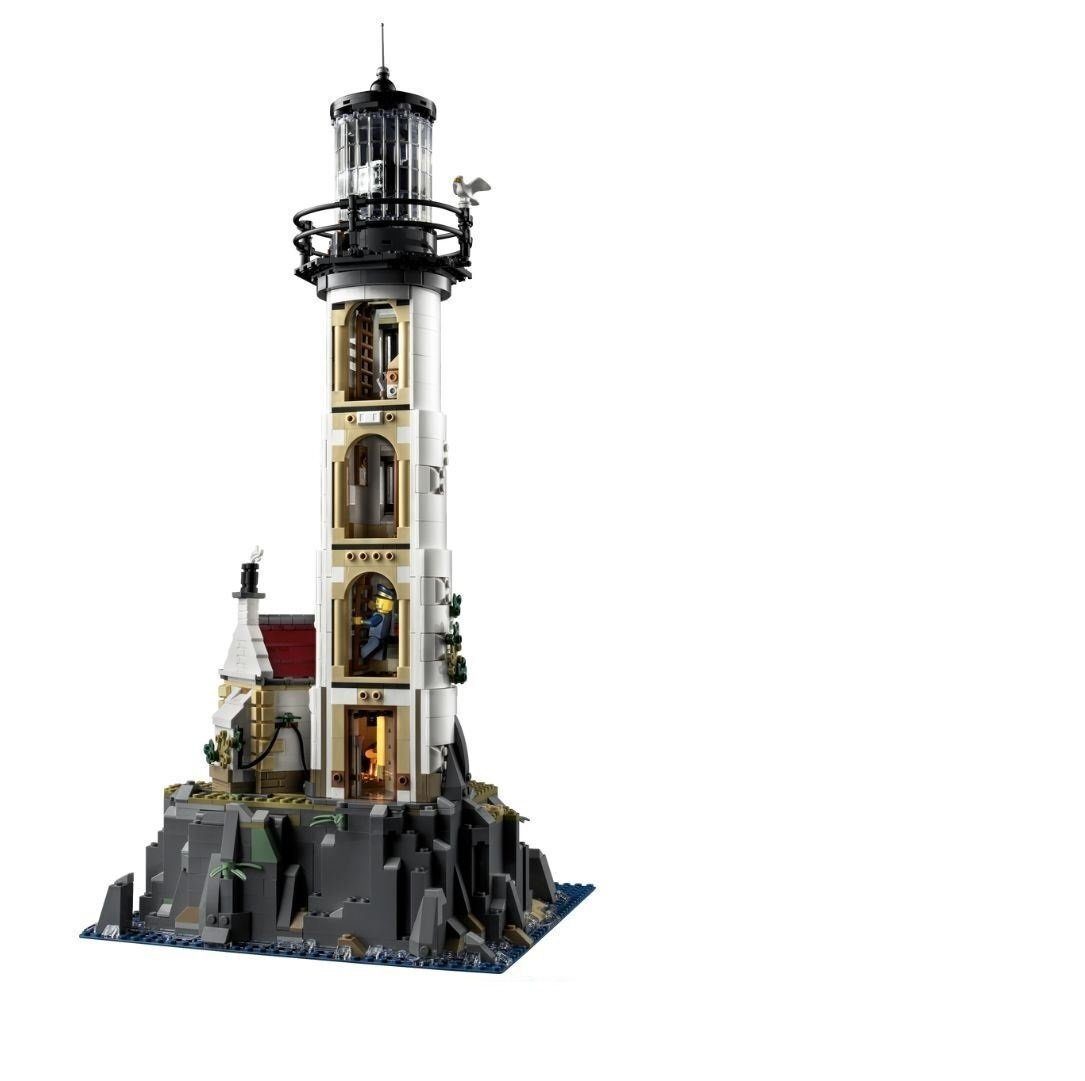 LEGO® Ideas 21335 - Motorisierter Leuchtturm Spielbausteine, (2065 St) – Bild 5 von 5