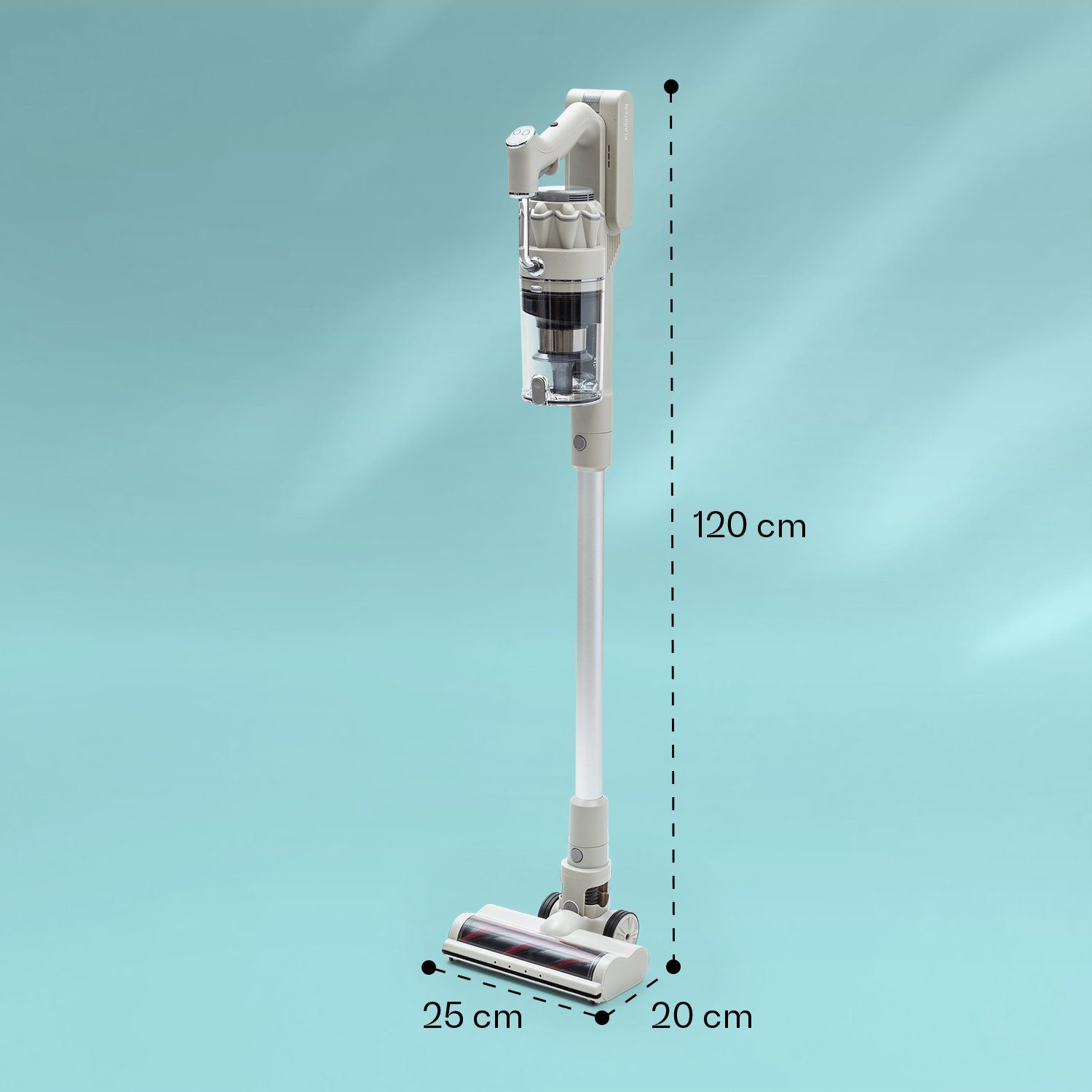 Klarstein Akku-Hand-und Stielstaubsauger LARMA Staubsauger, 300 W, beutellos