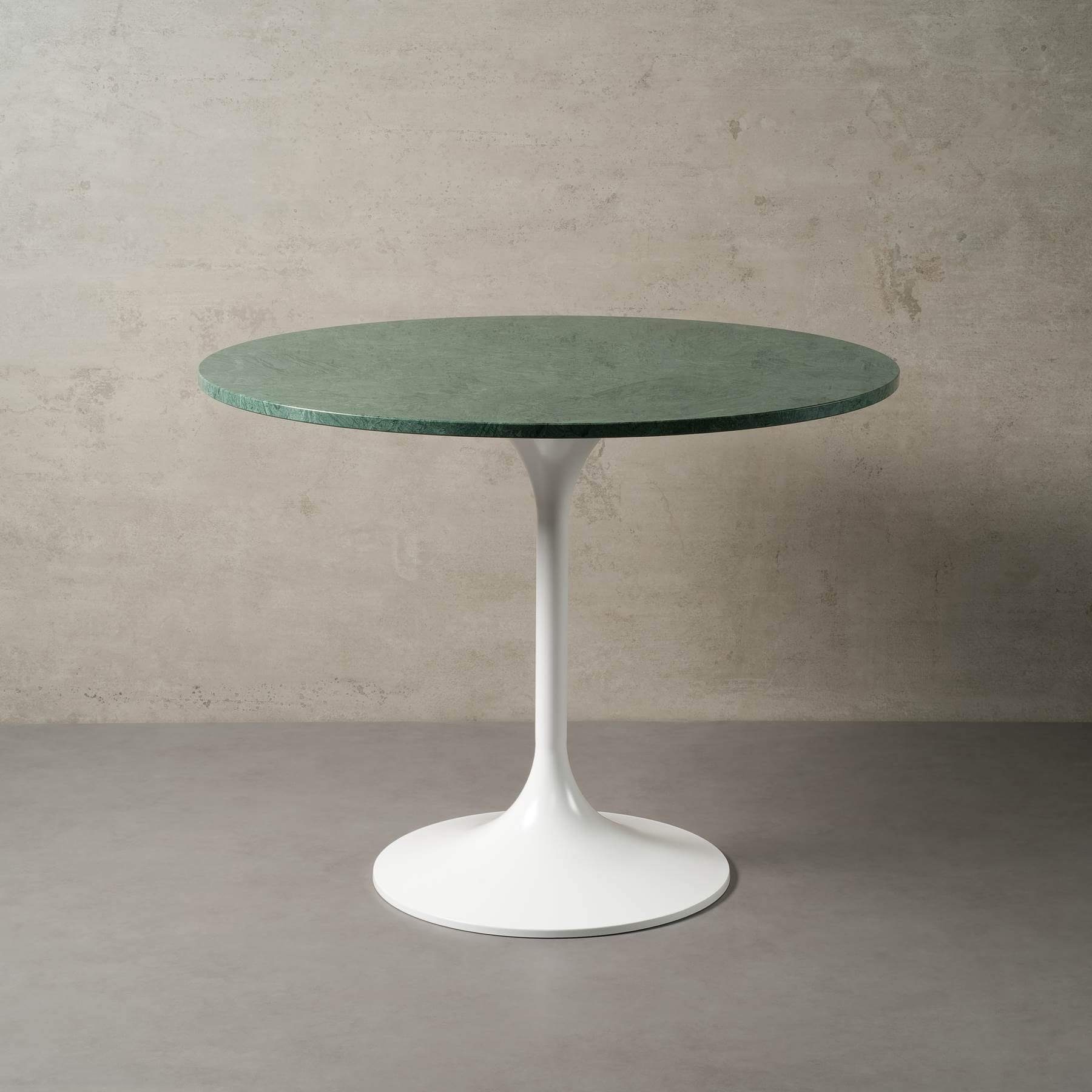 MAGNA Atelier Esstisch TOKIO mit Marmor Tischplatte, Küchentisch, Bistrotisch, nachhaltig, Naturstein, 96cmx76cm