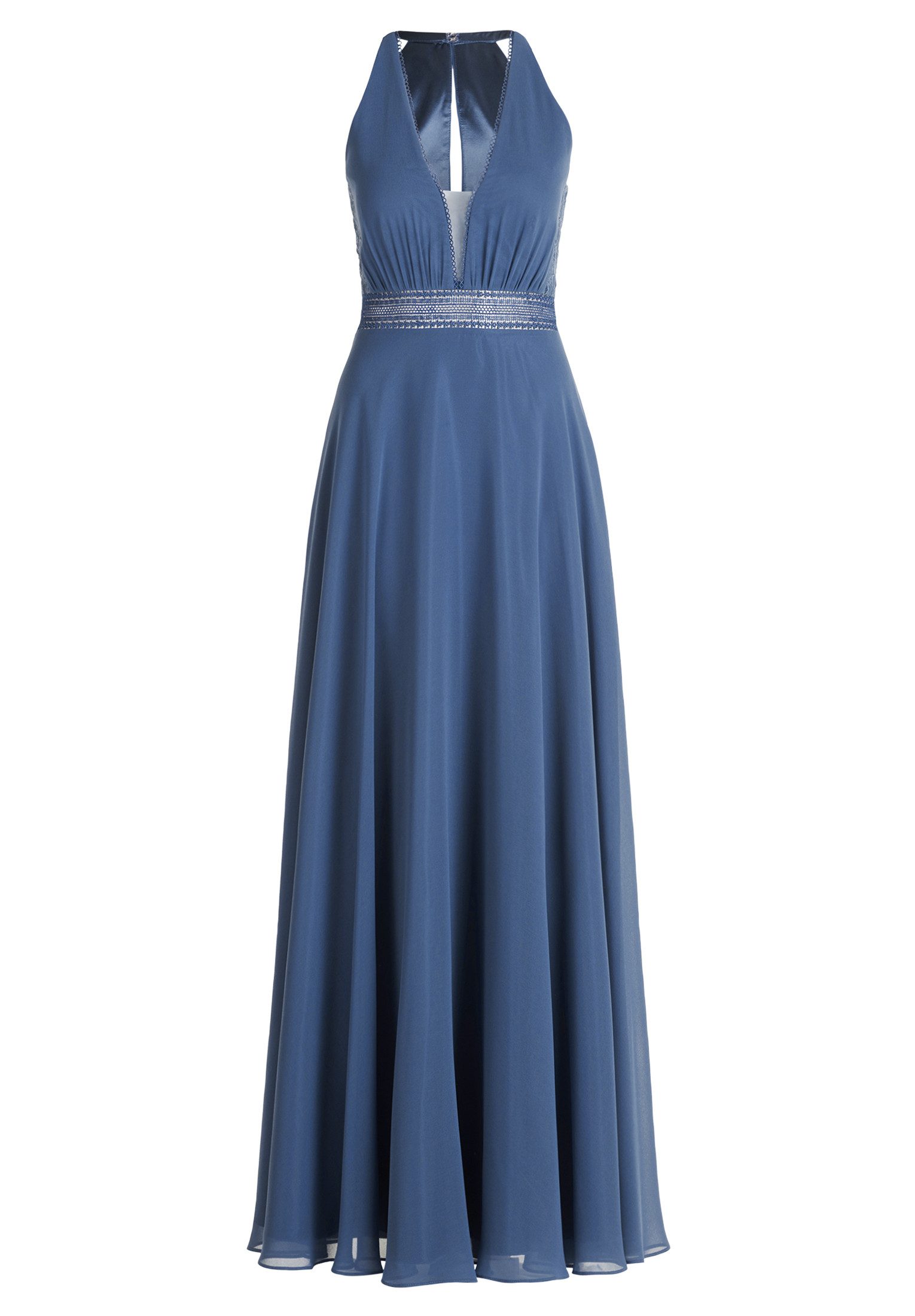 Vera Mont Abendkleid Damen mit Spitze Dekoelemente