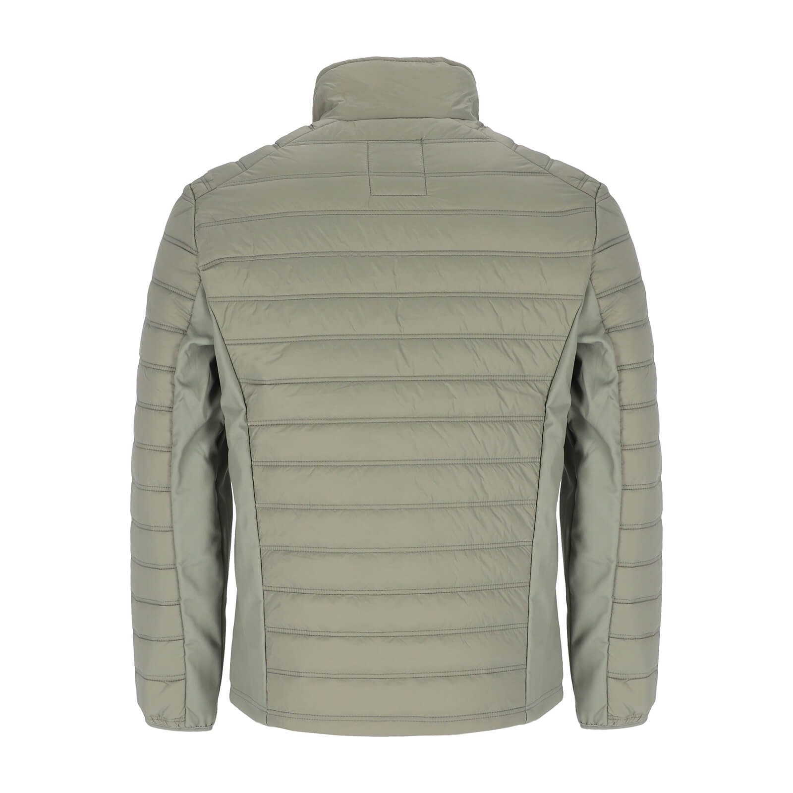 Leitfeuer Steppjacke 62473 Herren Jacke gesteppt mit Stehkragen und Einsätzen aus Softshell
