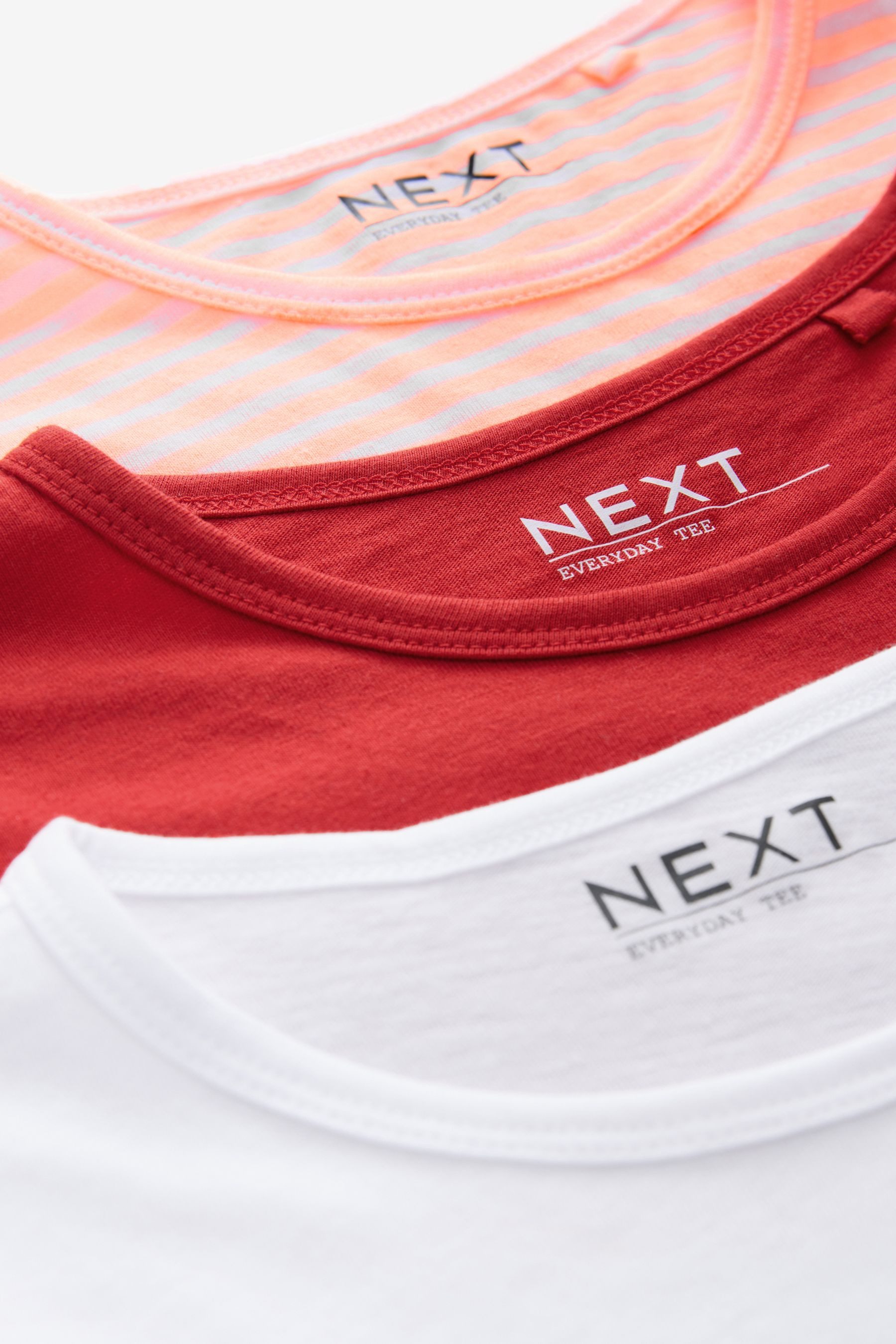 Next T-Shirt Everyday Kurzarm-T-Shirt mit Rundhalsausschnitt günstig online kaufen