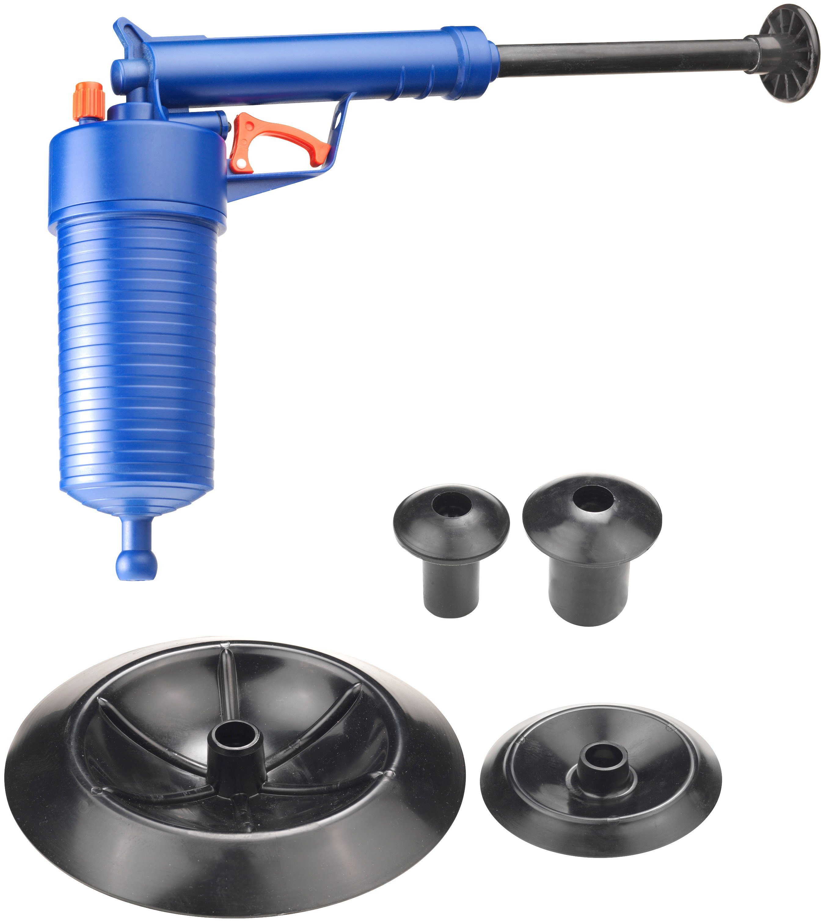 CORNAT Rohrreinigungspistole SA220, (Set, 5 tlg., 5-tlg), für Abflussrohre