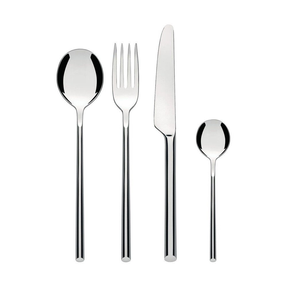 Alessi Besteck-Set Besteck-Set 24-tlg. Clivo Edelstahl, Edelstahl