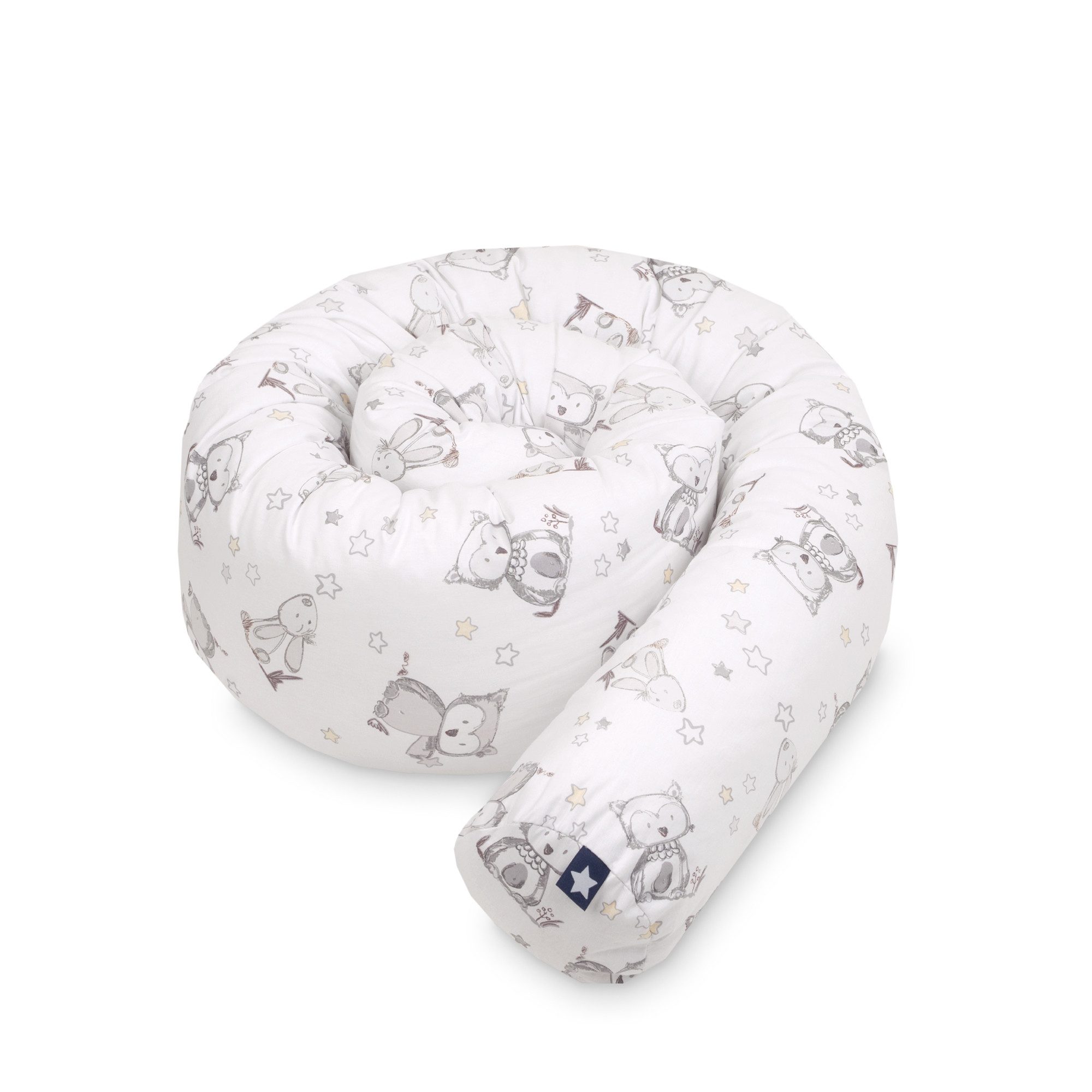 Julius Zöllner Kuschelnest Häschen und Eule Bettschlange 180, (1-tlg), Babynestchen