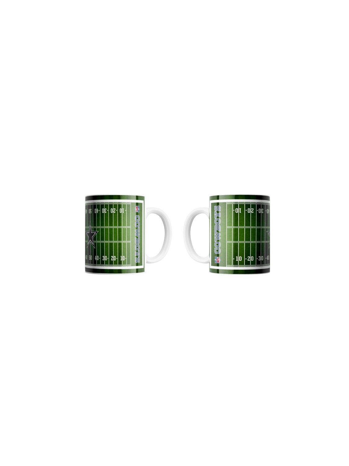 Dallas Cowboys Becher Dallas Cowboys Jumbo-Tasse „Field“ 450ml, Keramik