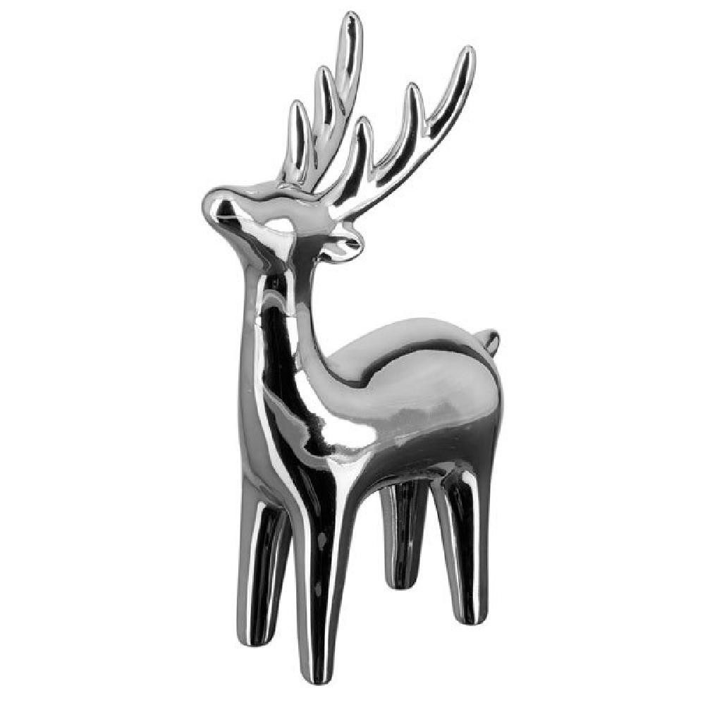 Fink Weihnachtsbaumkugel Dekofigur Rentier Sven Silber (18cm) günstig online kaufen