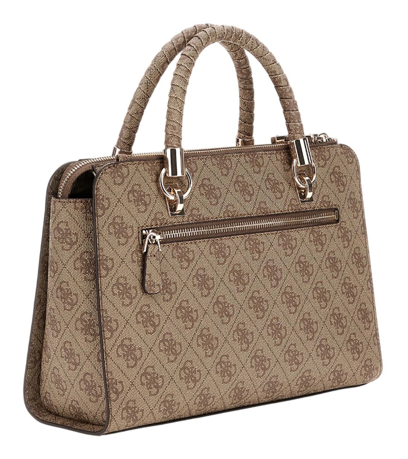 Guess Handtasche Logo Society Satchel günstig online kaufen