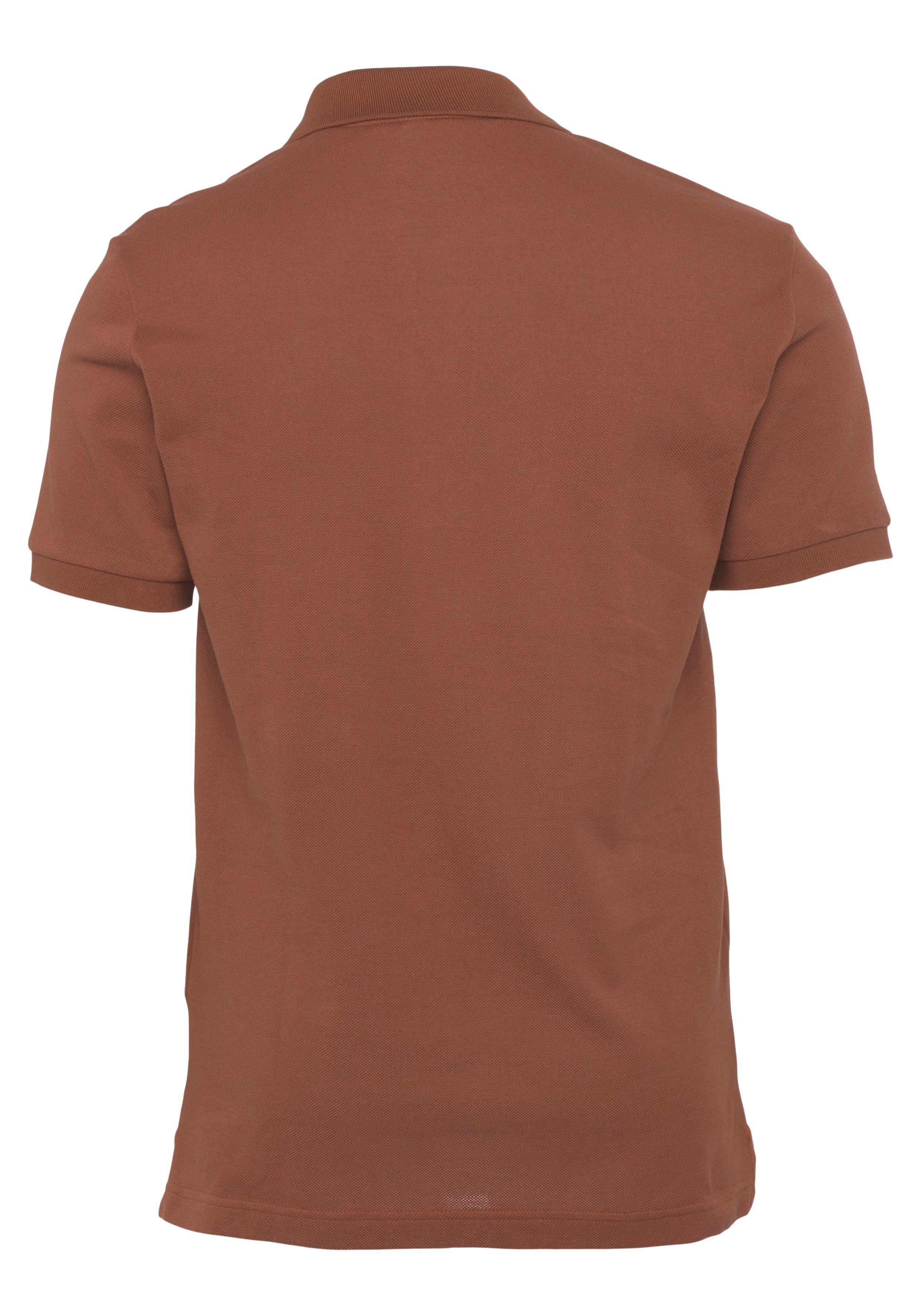 Lacoste Poloshirt (1-tlg) mit Logostickerei rot