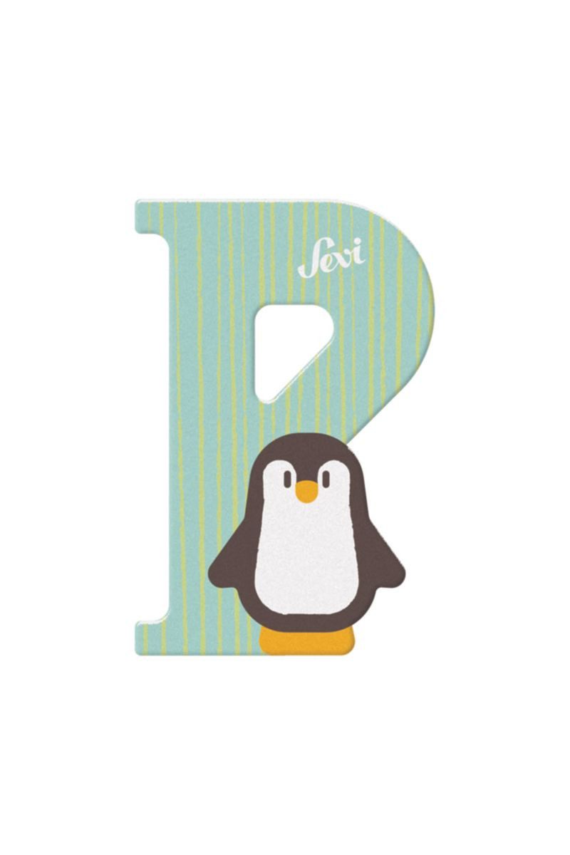 Sevi Deko-Buchstaben Sevi Buchstabe P Pinguin