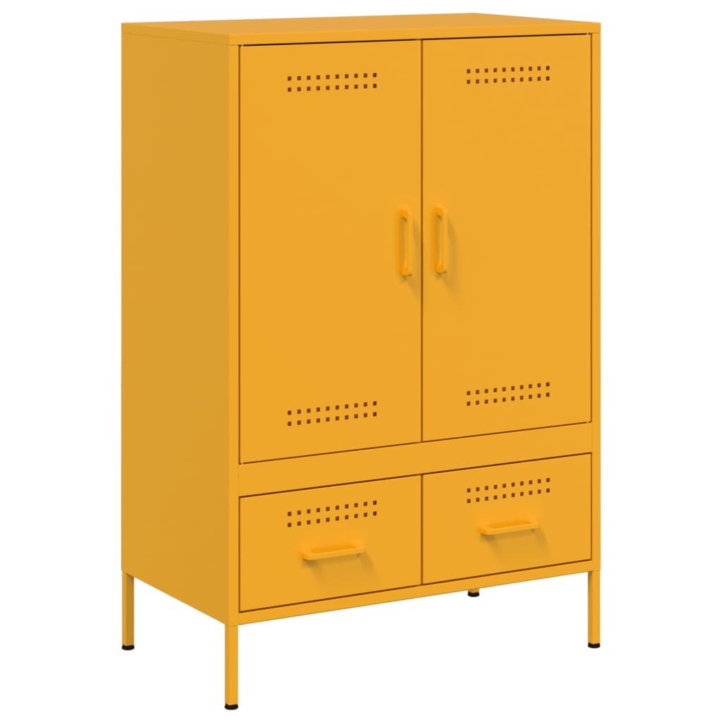 vidaXL Highboard Highboard Senfgelb 68x39x101,5 cm günstig online kaufen