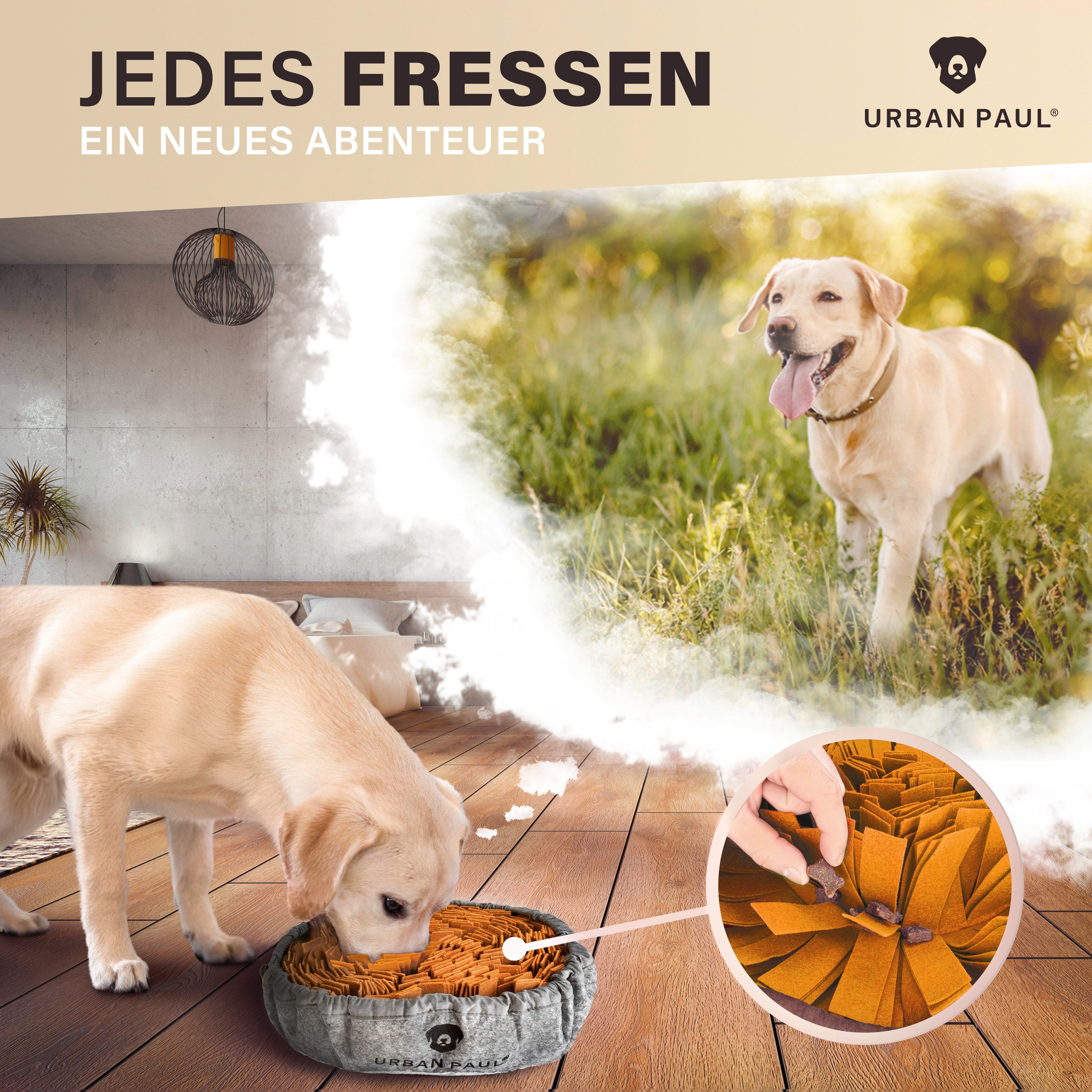 URBAN PAUL Tier-Intelligenzspielzeug Schnüffelteppich für Hunde, günstig online kaufen