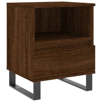 vidaXL Nachttisch Nachttisch Braun Eichen-Optik 40x35x50 cm Holzwerkstoff