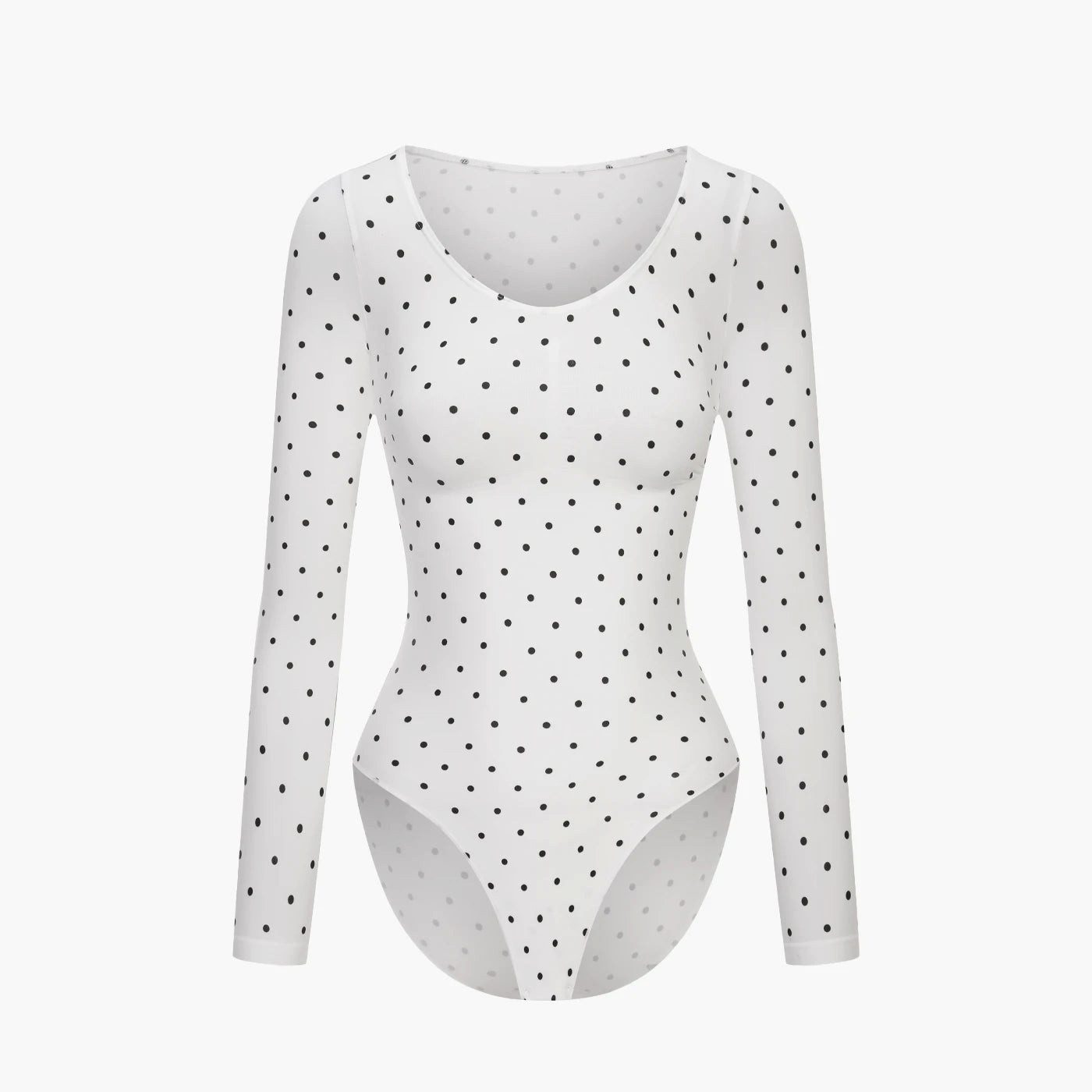 White Polka Dot