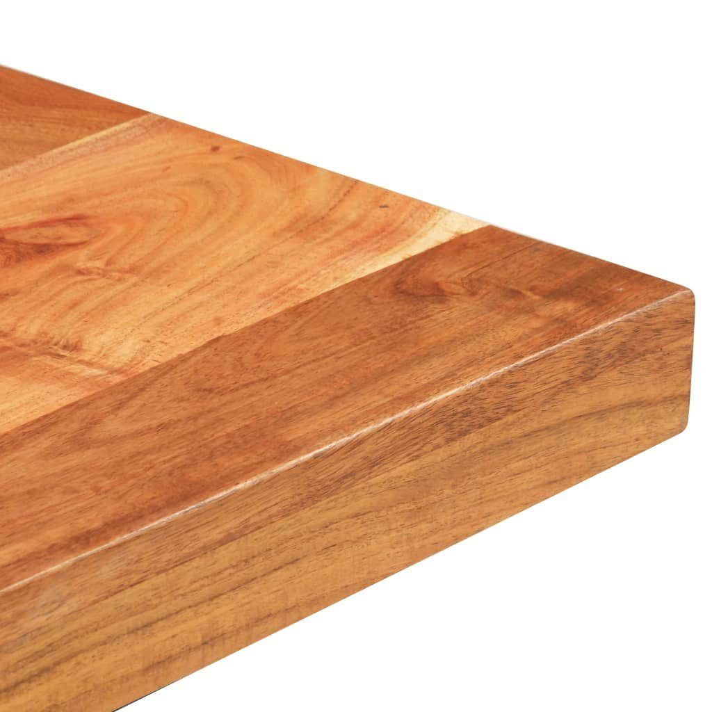 Akazie 60x60x110 cm (1-St) Massivholz Bartisch Quadratisch furnicato Esstisch