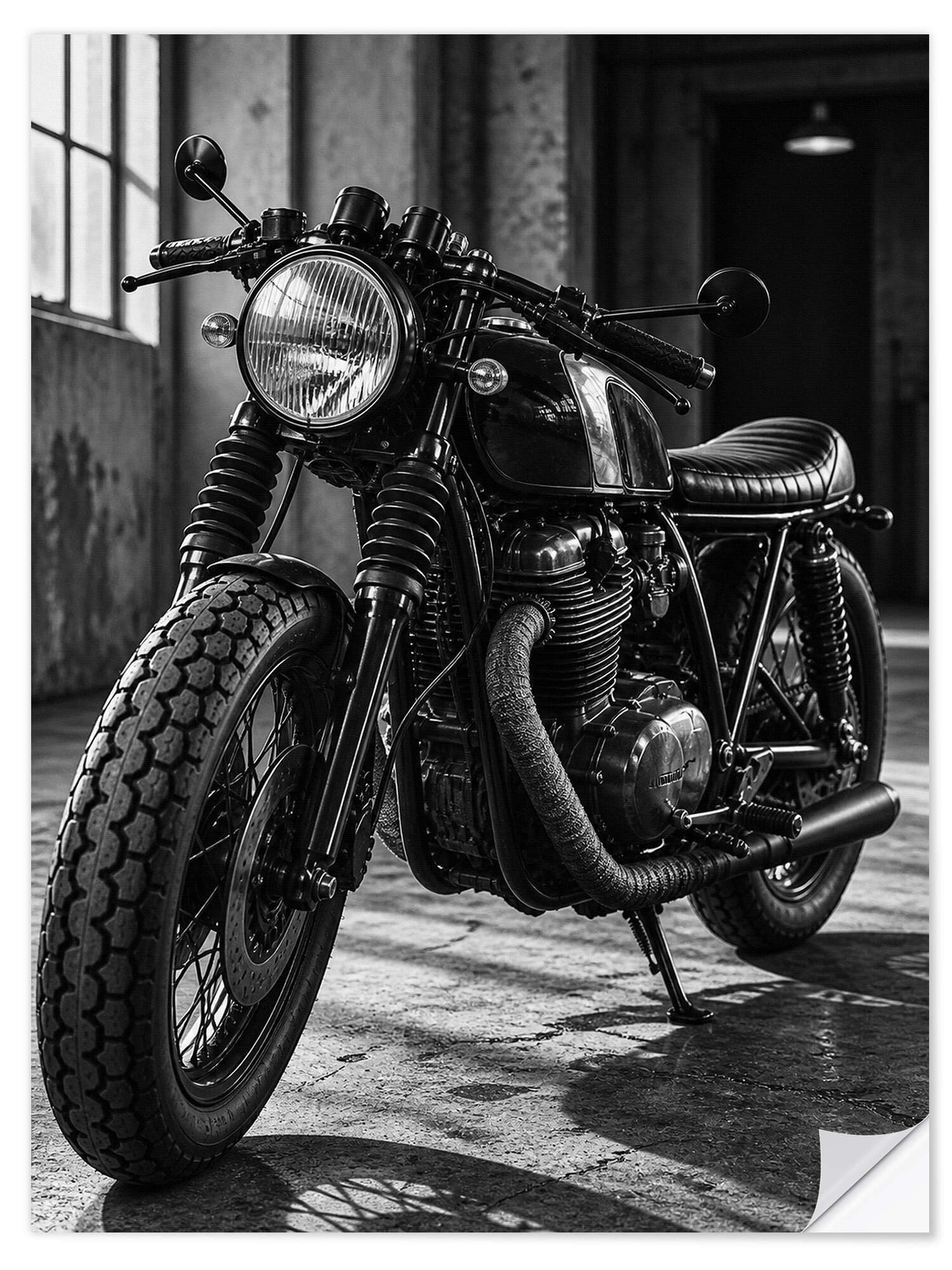Posterlounge Wandbild Kult Motorrad, Iconic Photo Collection, erhältlich als Poster, Leinwandbild, Wandsticker oder Acrylglasbild