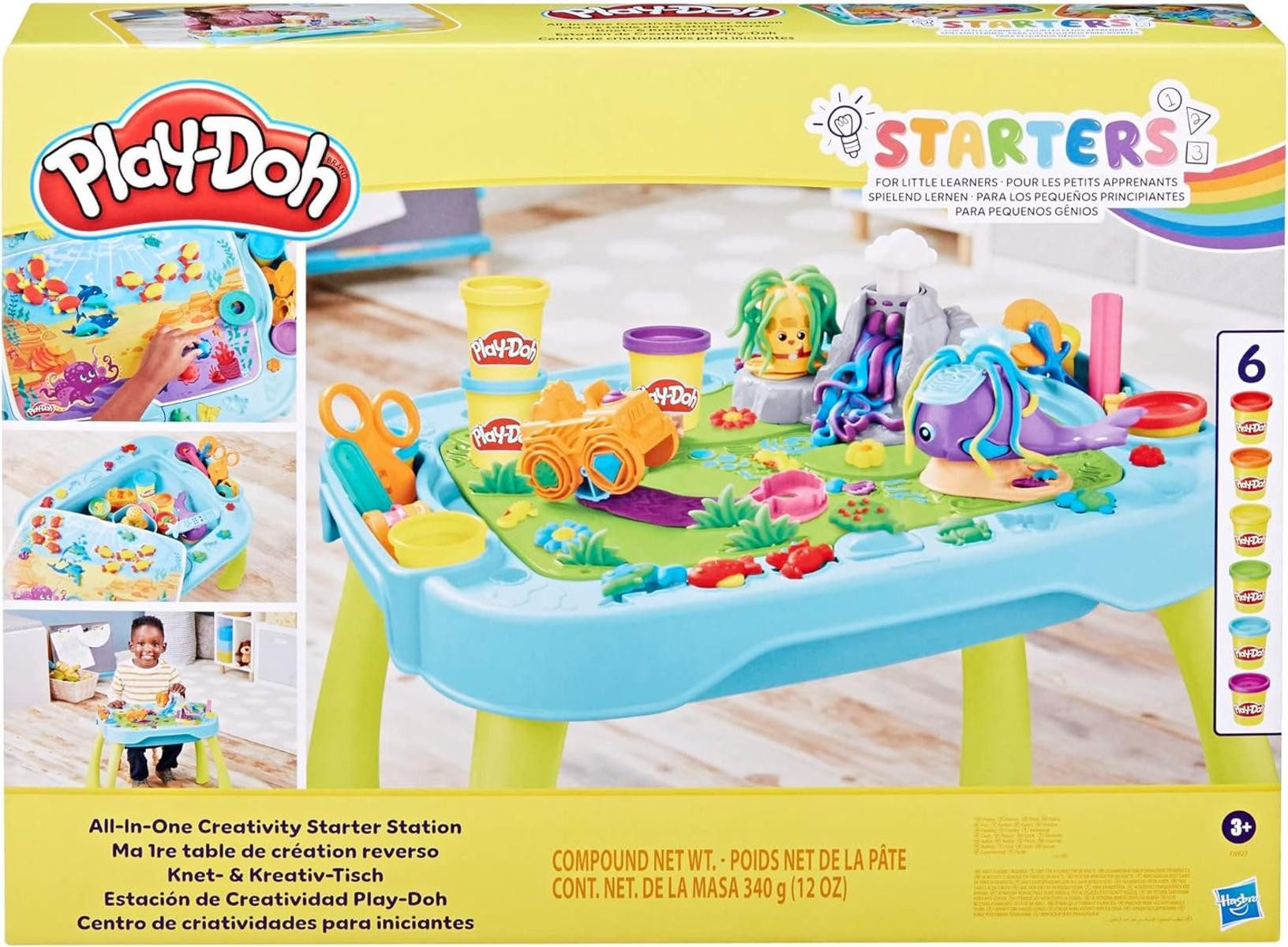 Play-Doh Knete Play-Doh Knet- & Kreativ-Tisch Kinderspielzeug Knete Knetmas günstig online kaufen