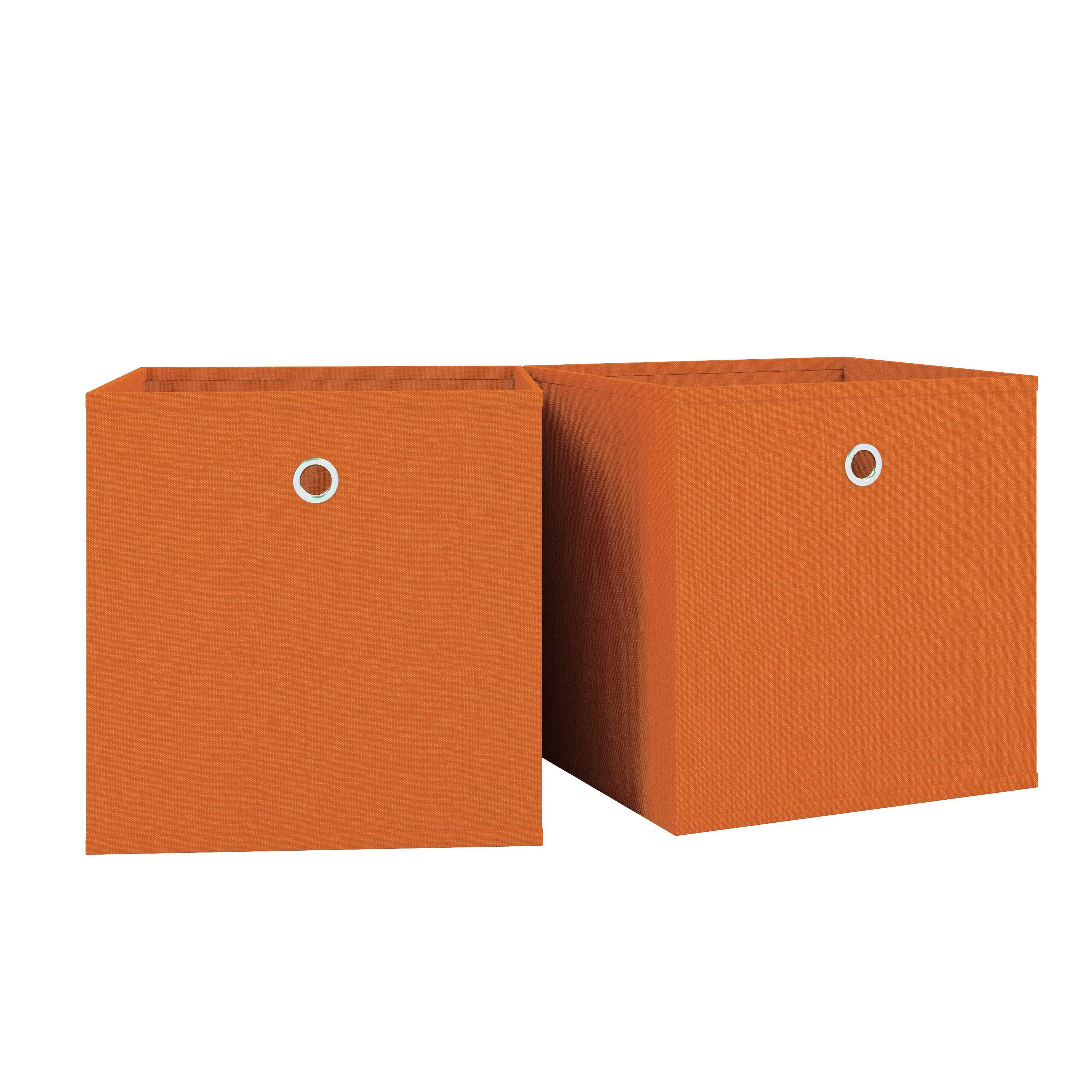 VCM Faltbox 2er Set Faltbox Klappbox Aufbewahrungsbox Boxas