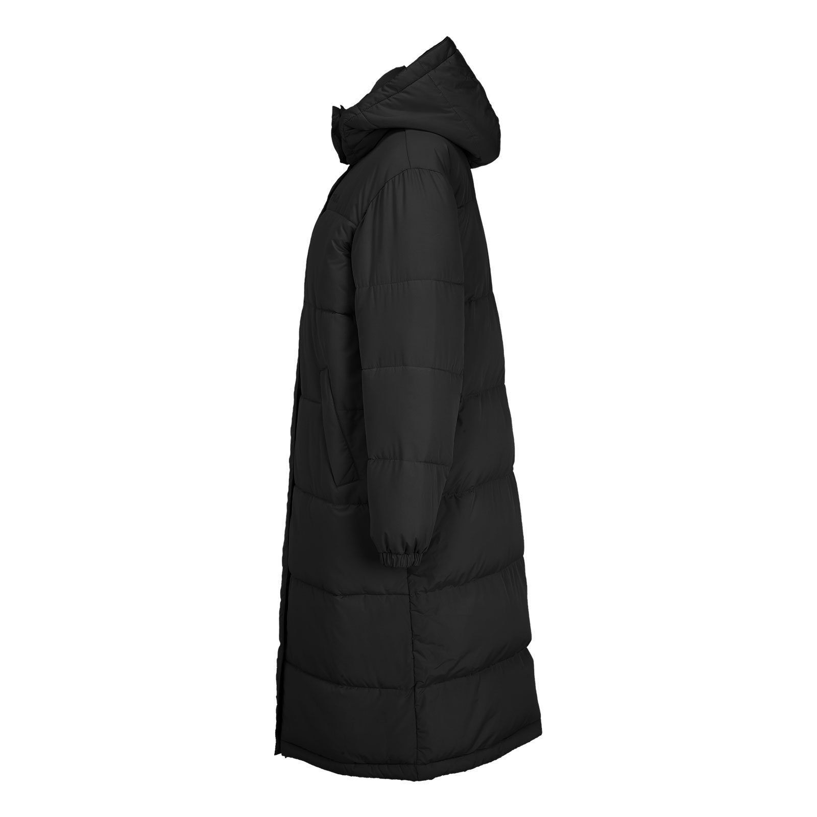 Winterjacke Puffer Markenlogo Fila 80010 Jacket Braunfels mit Long black