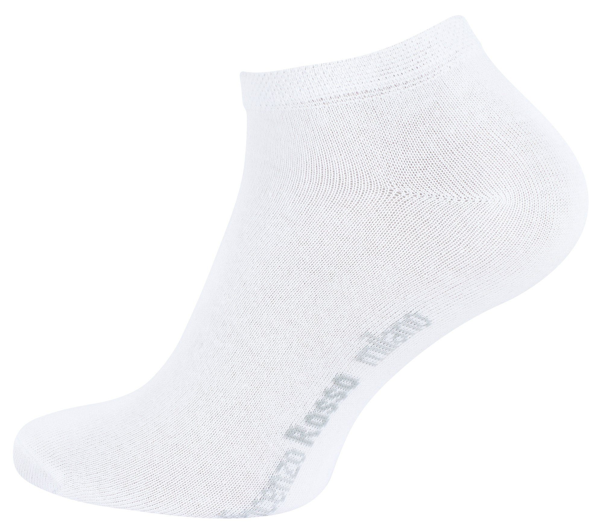 Vincenzo Rosso Sneakersocken (12-Paar) mit Softbund