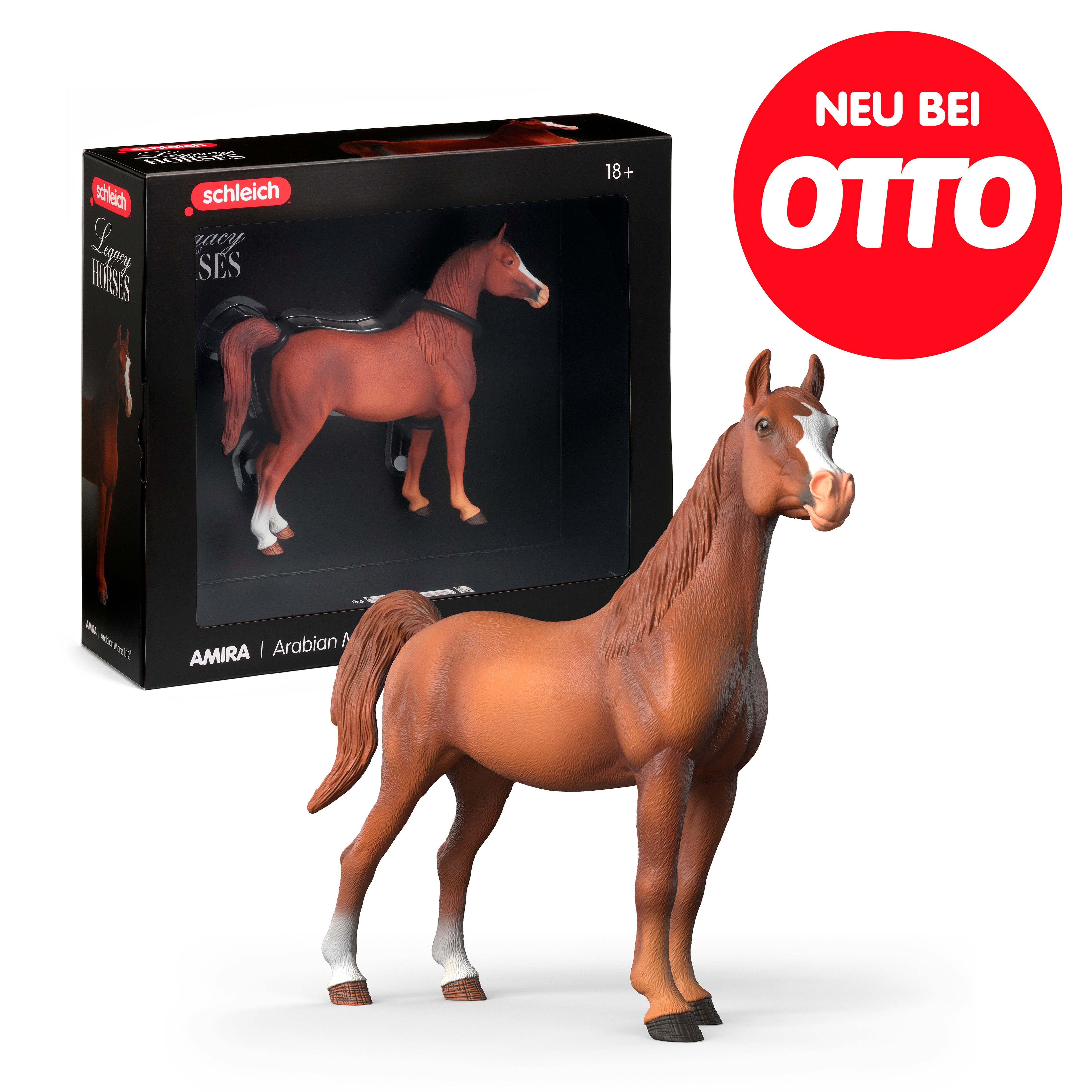 Schleich® Spielfigur Legacy of Horses, Amira Araber Stute; 1:12 (72262), Sammelfigur
