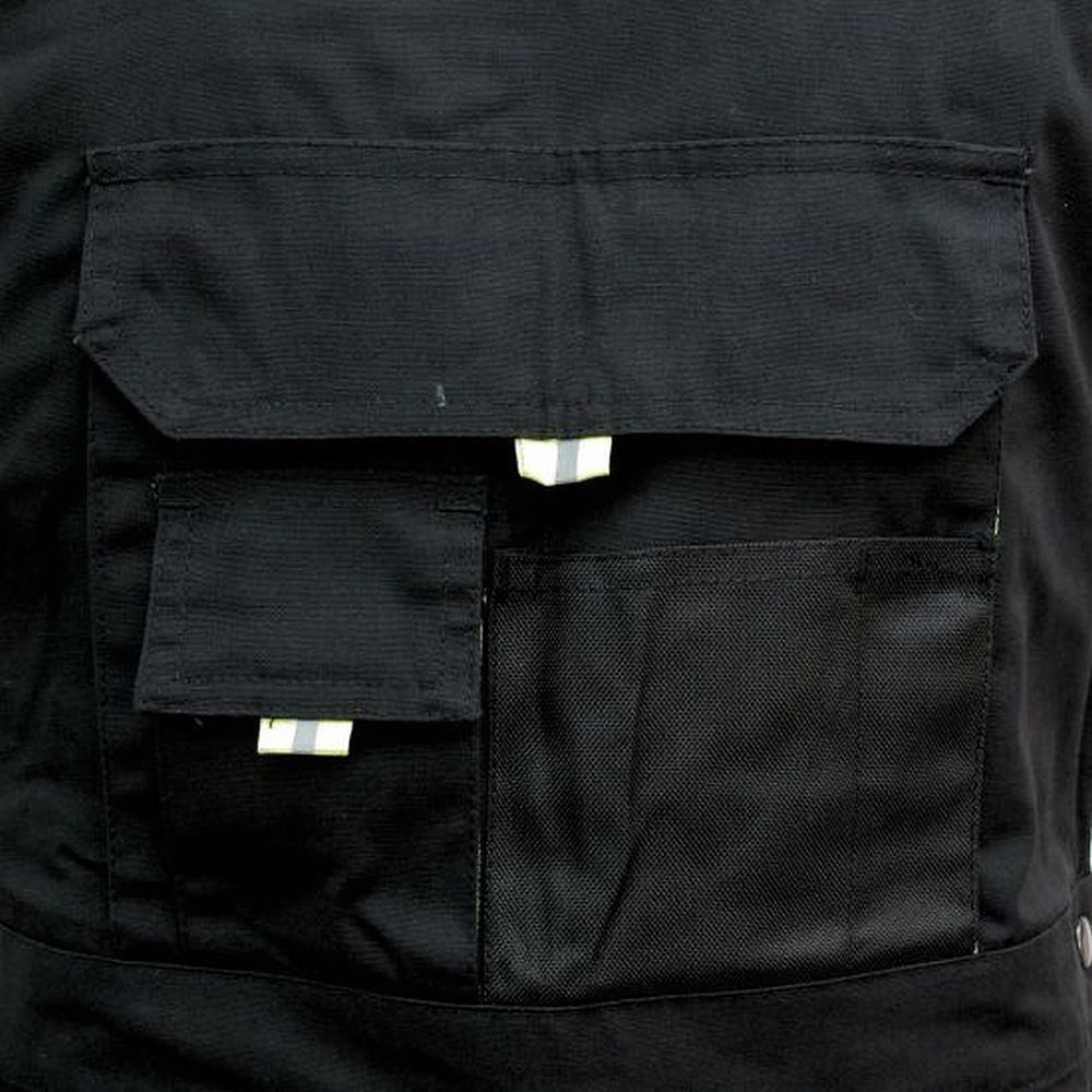 Triuso Arbeitslatzhose Power Latzhose robust aus Mischgewebe Canvas Bindung und Dreifachnähte – Bild 5 von 5