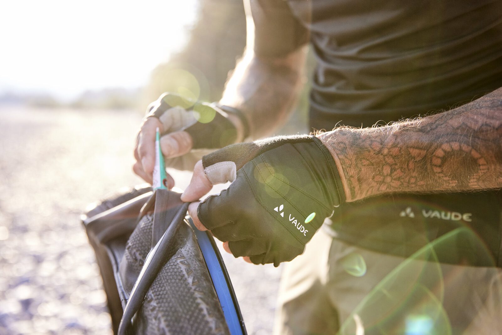 VAUDE Fahrradhandschuhe ERROR:#N/A für Radsport, aus recyceltem Polyamid, e günstig online kaufen