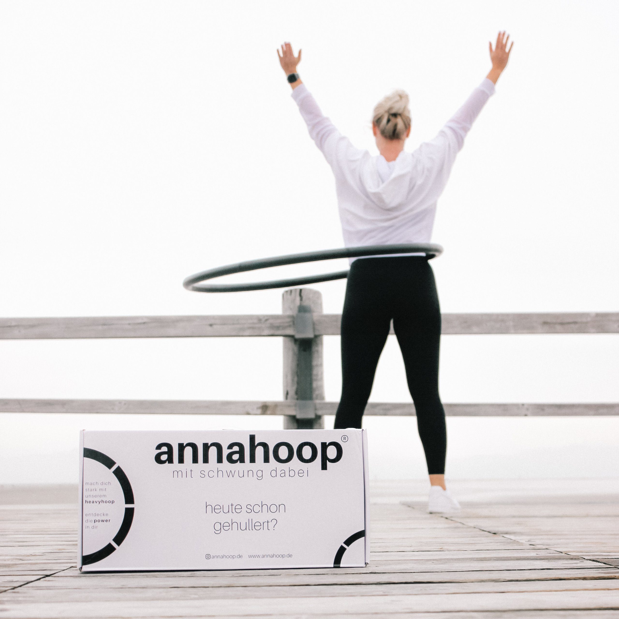 heavyhoop anna's I 100cm 2,3kg Durchmesser Hula-Hoop-Reifen I annahoop