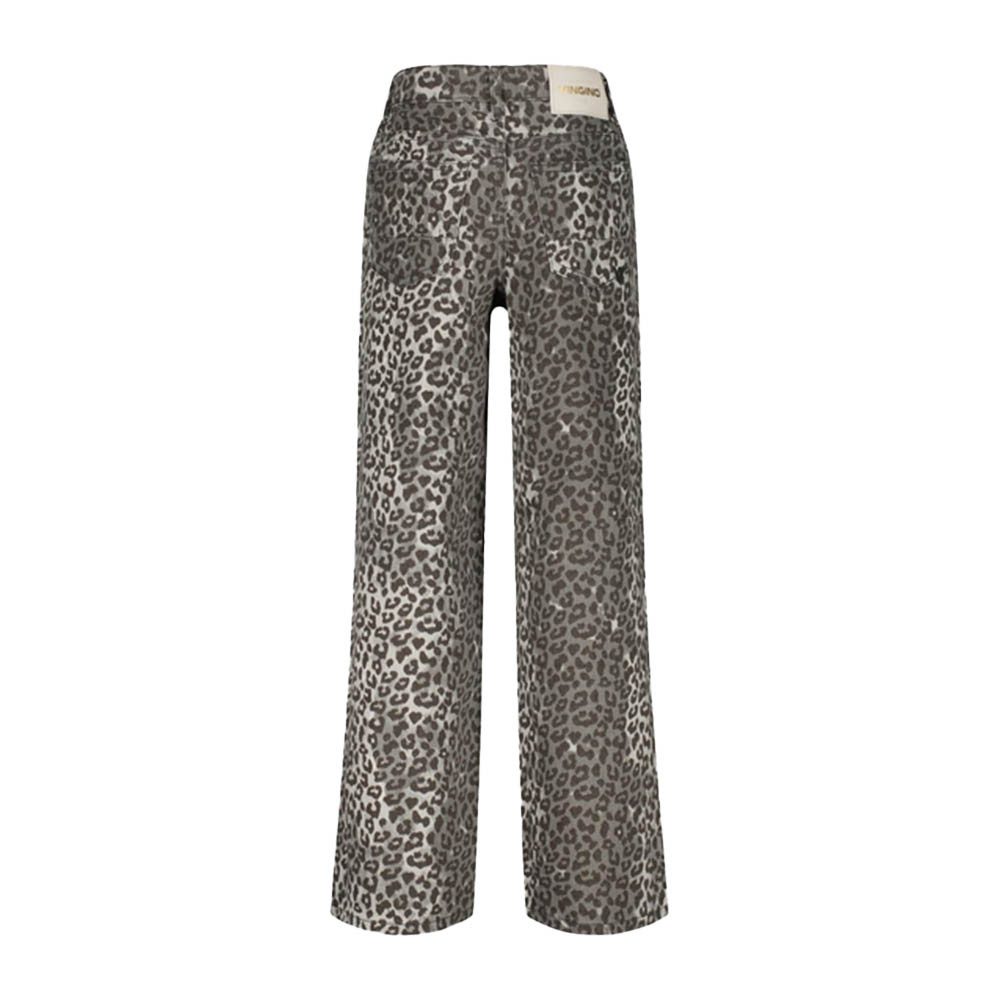 Vingino Weite Jeans Cassie Leopard