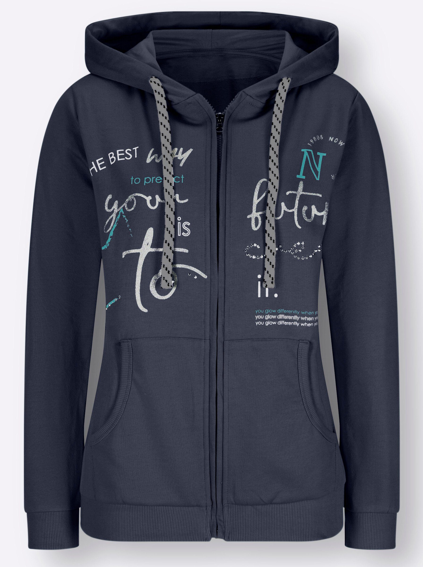 Witt Shirtjacke Sweatjacke Langarm