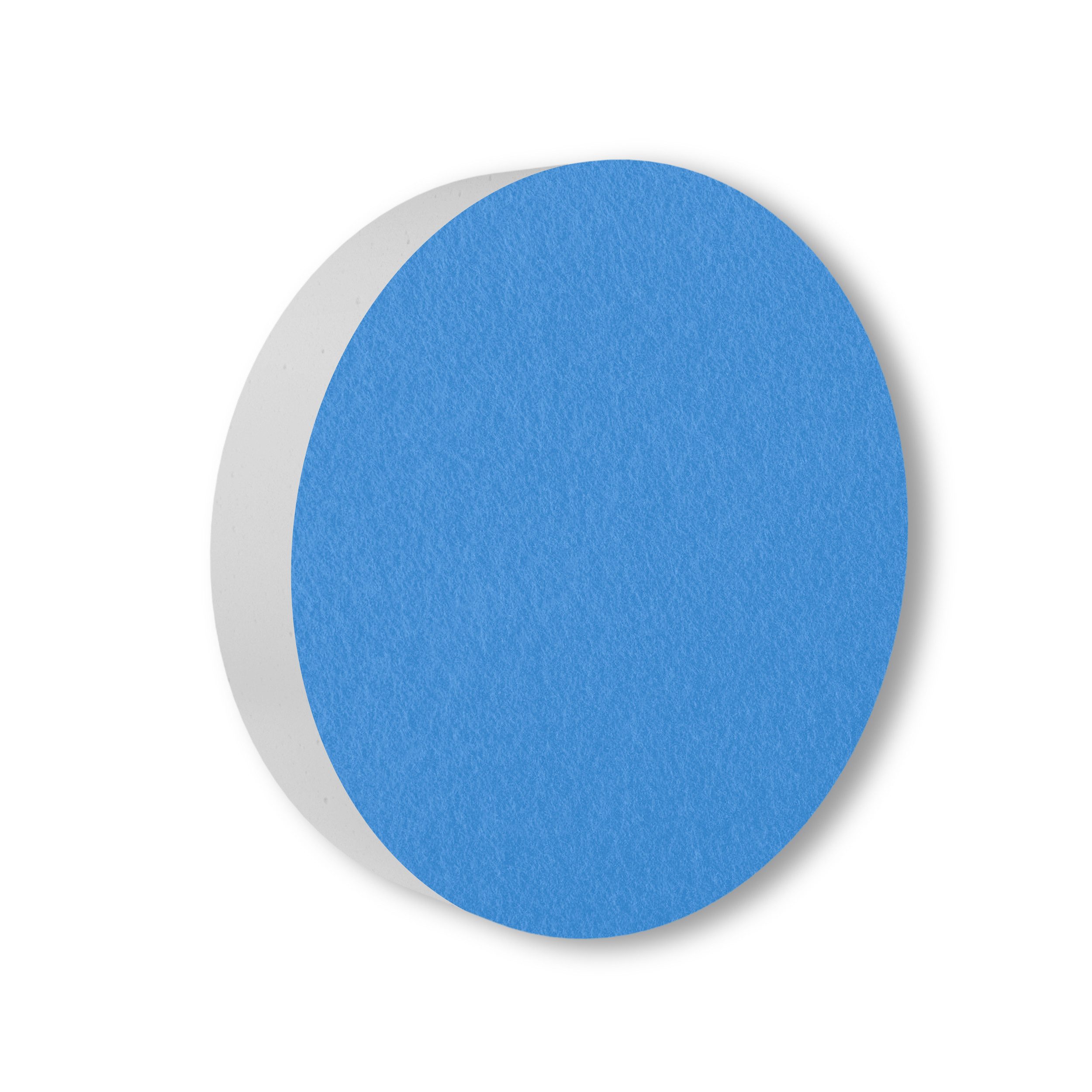 platino24 Akustikplatte 1 Akustik Schallabsorber aus Basotect ® G+ / Kreis 55 cm