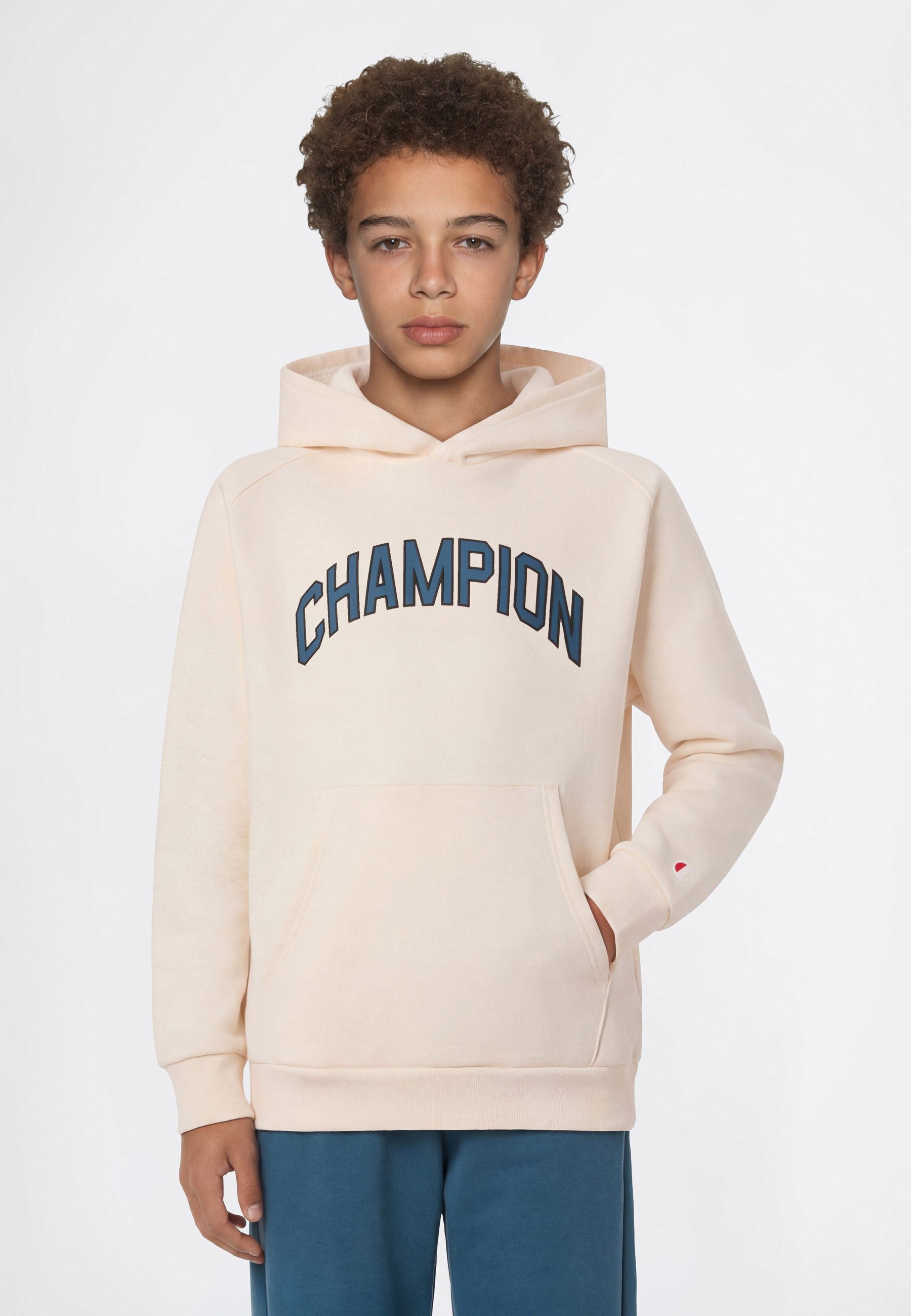 Champion Kapuzensweatshirt SPORTWEAR HOODIE Loose Fit Loose-Fit-Passform, lässiger Schnitt, aus Baumwolle und Polyester