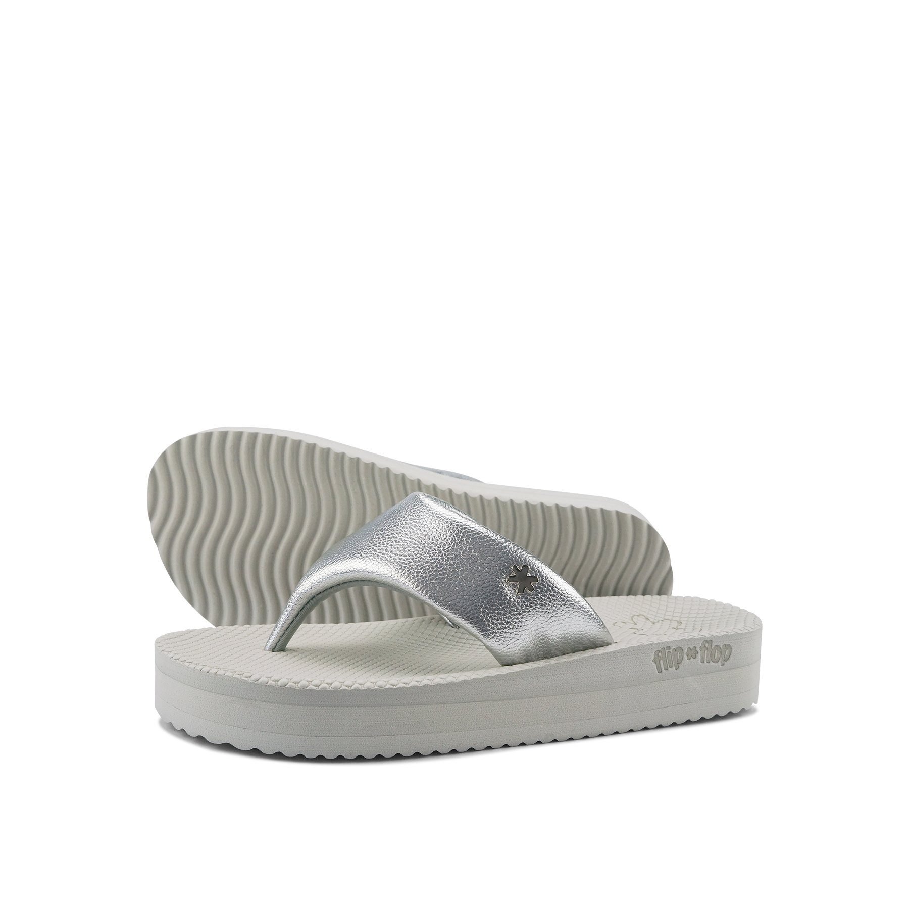 Flip Flop comfy*paddy Zehentrenner Hellgrau | Zehentrenner