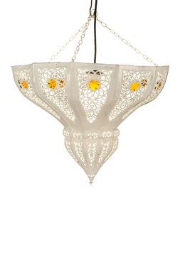 Marrakesch Orient & Mediterran Interior Deckenleuchte Orientalische Lampe Pendelleuchte Cal 45cm, ohne Leuchtmittel, Handarbeit