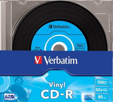 Verbatim DVD-Rohling Verbatim CD-R AZO Data Vinyl 700 MB 10 Stück(e)