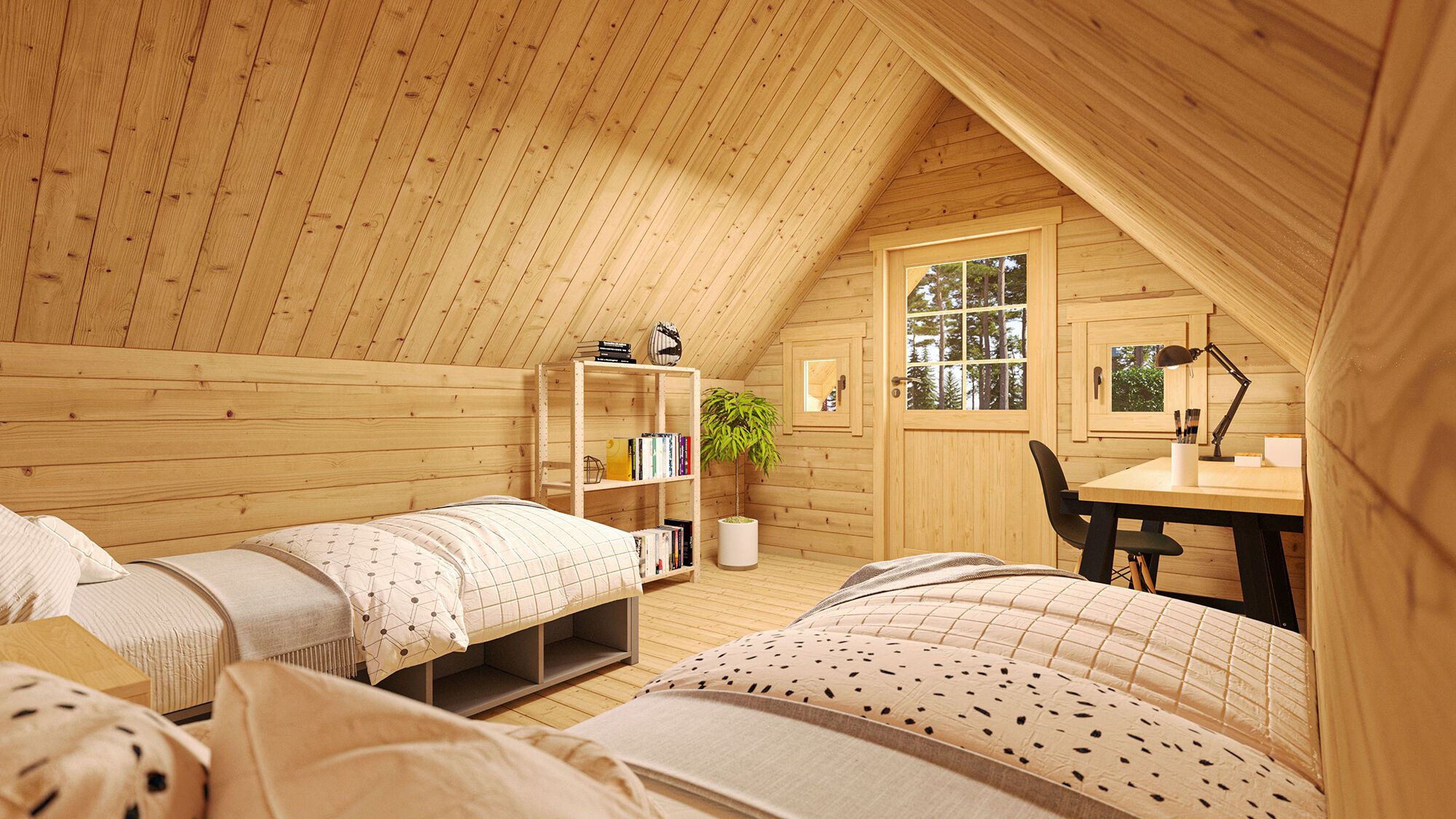 Fjordholz Gartenhaus Eifel 44