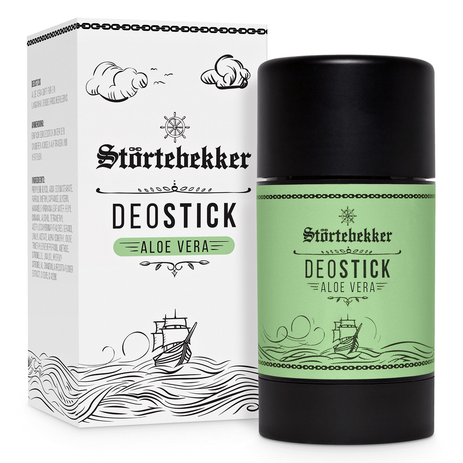 Störtebekker Deo-Stift für langanhaltende Frische, zuverlässiger Schutz, verleiht angenehme Frische