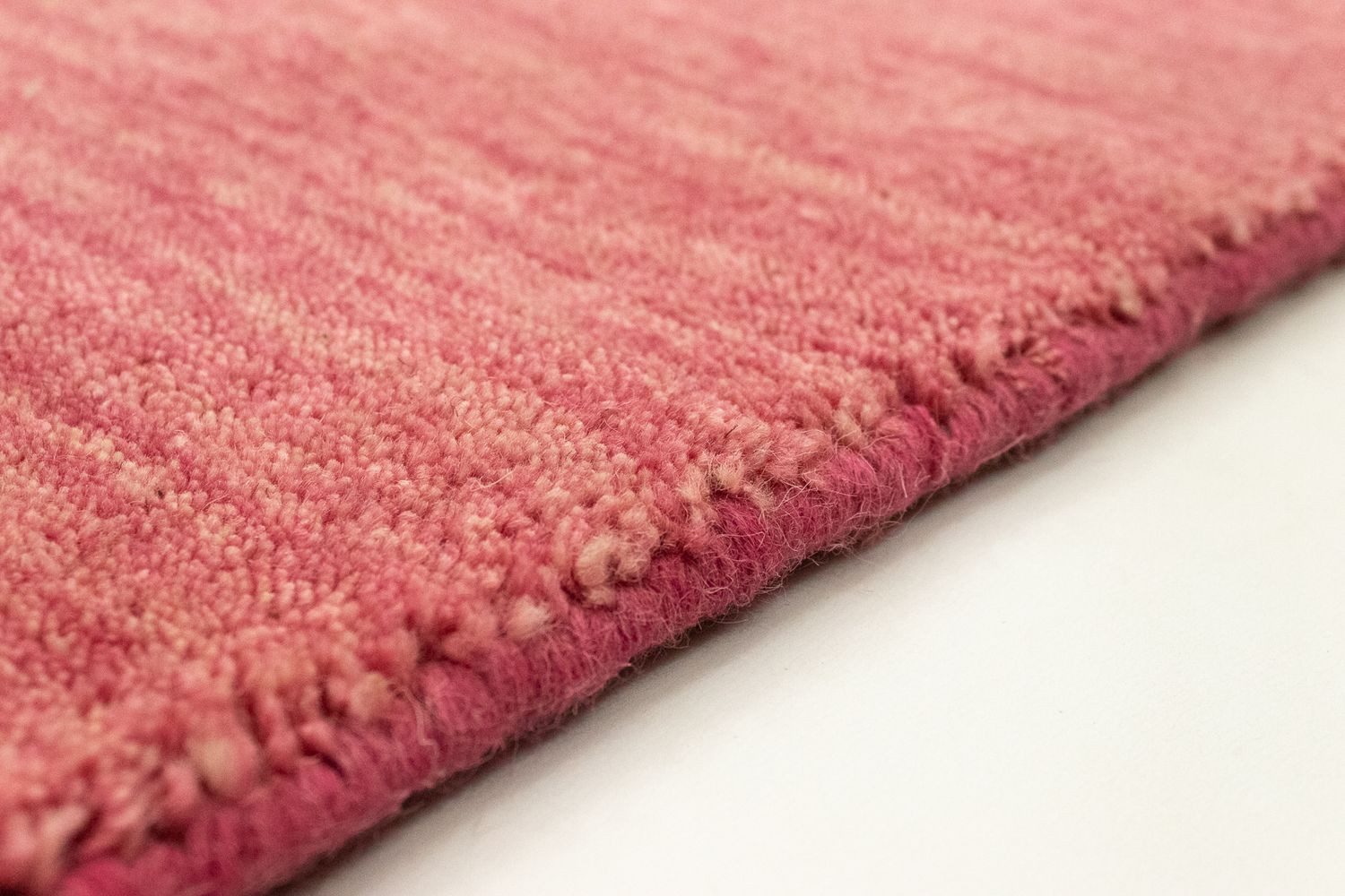 morgenland Wollteppich »Uni - Gabbeh Teppich - Softy«, rechteckig, 1,6 mm H günstig online kaufen