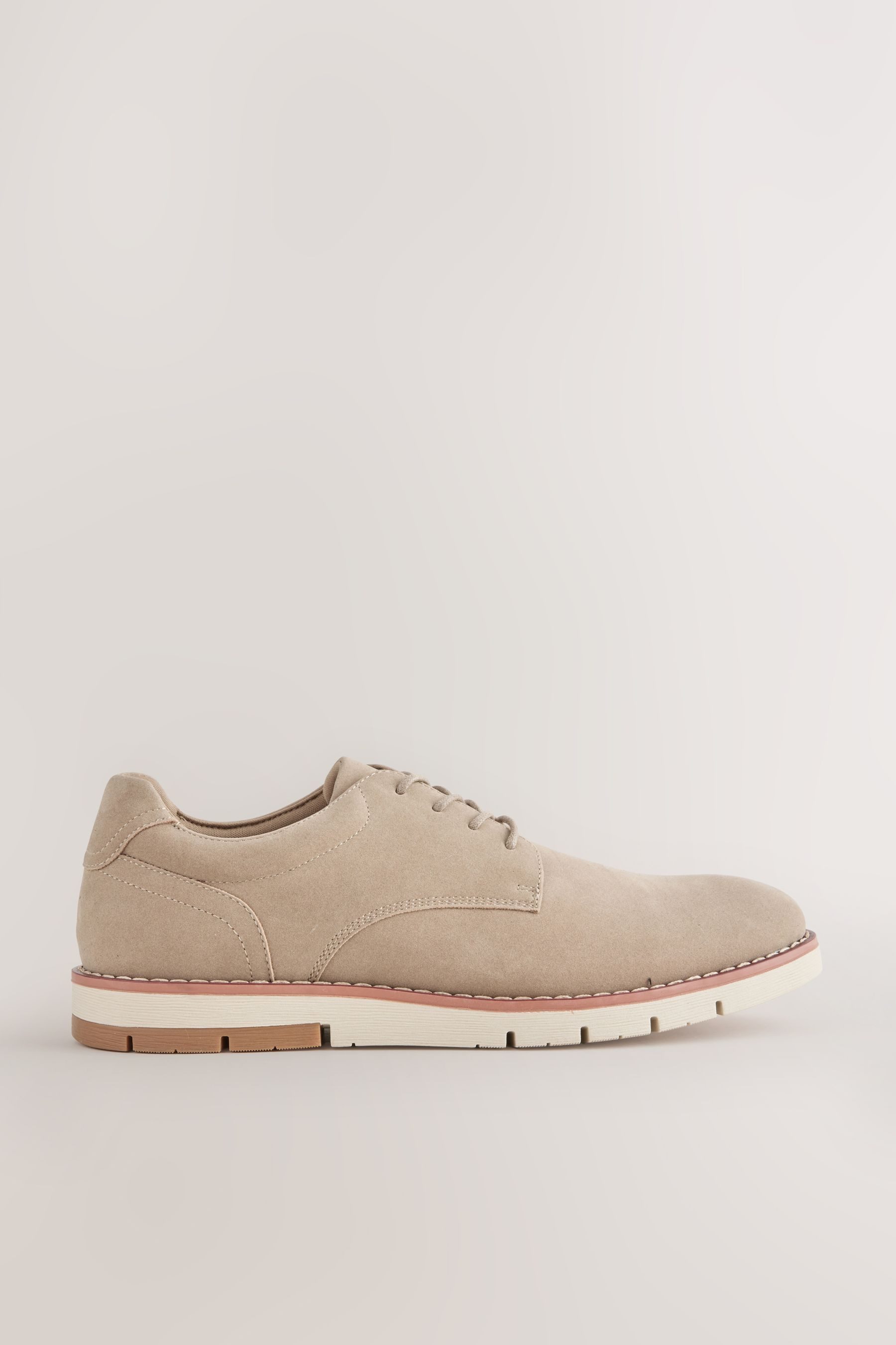 Next Derby-Schuhe aus Leder mit leichtem Keilabsatz Schnürschuh (1-tlg) günstig online kaufen