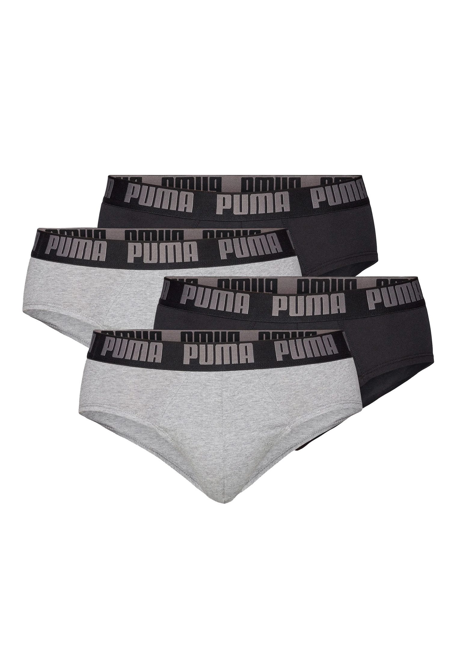 PUMA Боксерские мужские трусы, боксерки MEN EVERYDAY BRIEF 4P (Spar-Pack, 4-St., 4er-Pack)