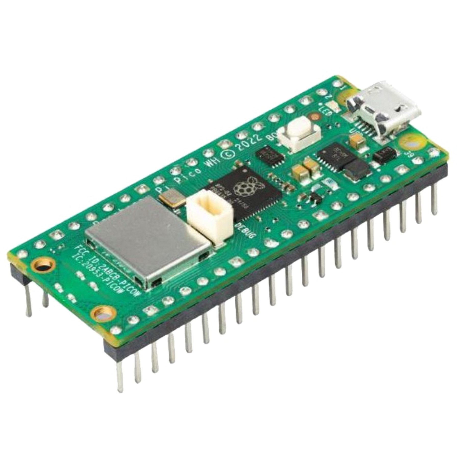 Raspberry Pi Roboter-Karte RASPBERRY PI Mikrocontroller, PICO-WH