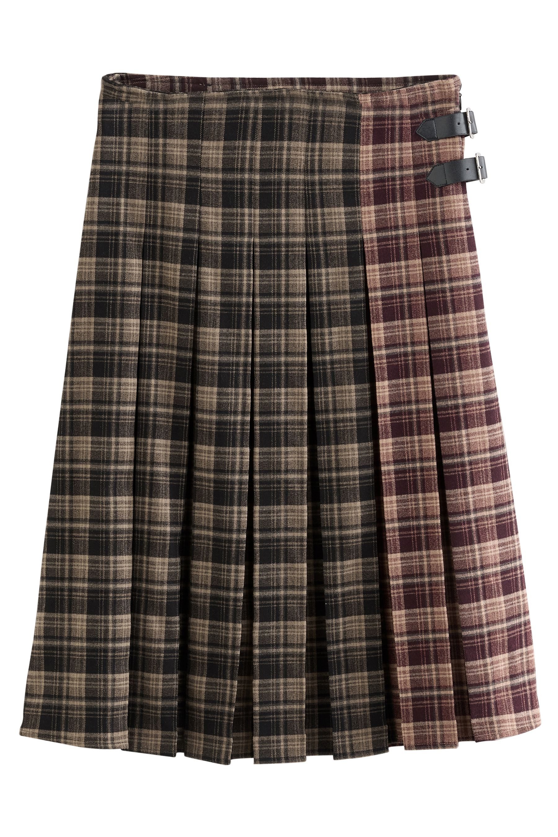 Next Karorock Karierter, knielanger Kilt, Kurzgröße (1-tlg) günstig online kaufen