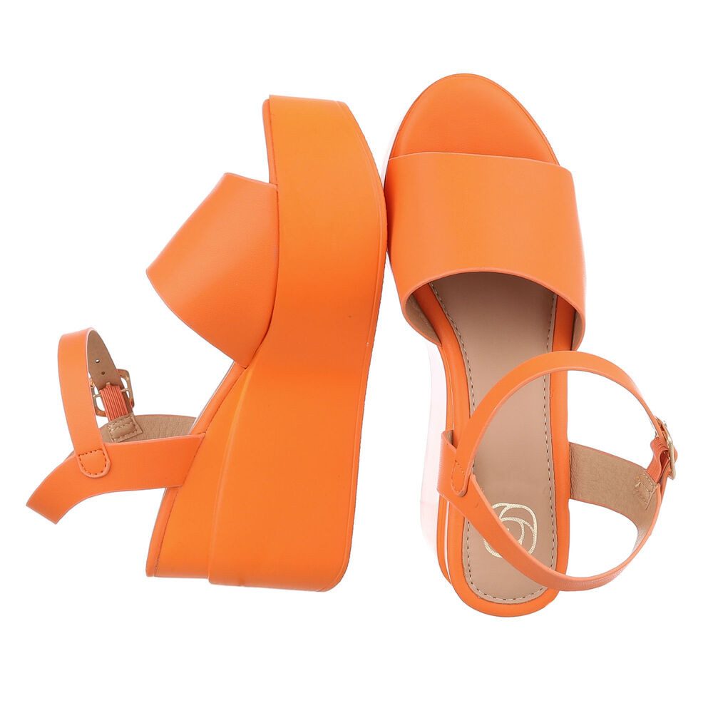 Ital-Design Damen Freizeit Plateausandaletten (86706265) Keilabsatz/Wedge günstig online kaufen