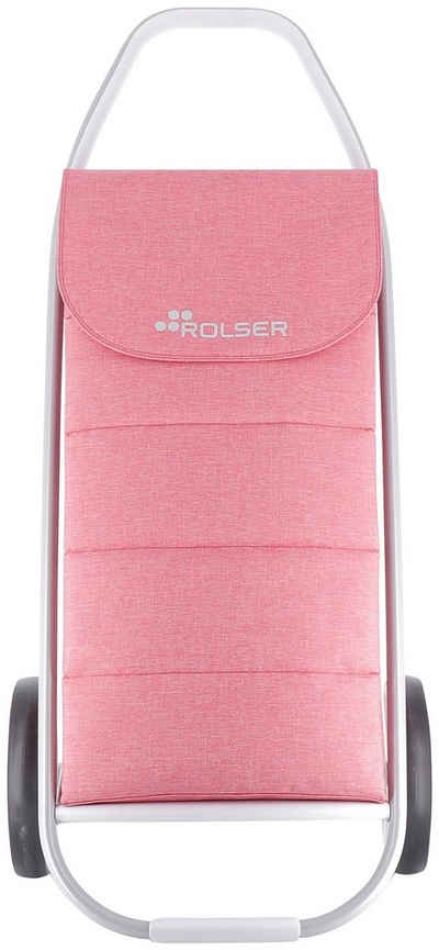 Rolser Einkaufstrolley »COM 8 Polar Tweed«, 53 l, Maße: 47,5x42x101 cm, mit extra großen Reifen