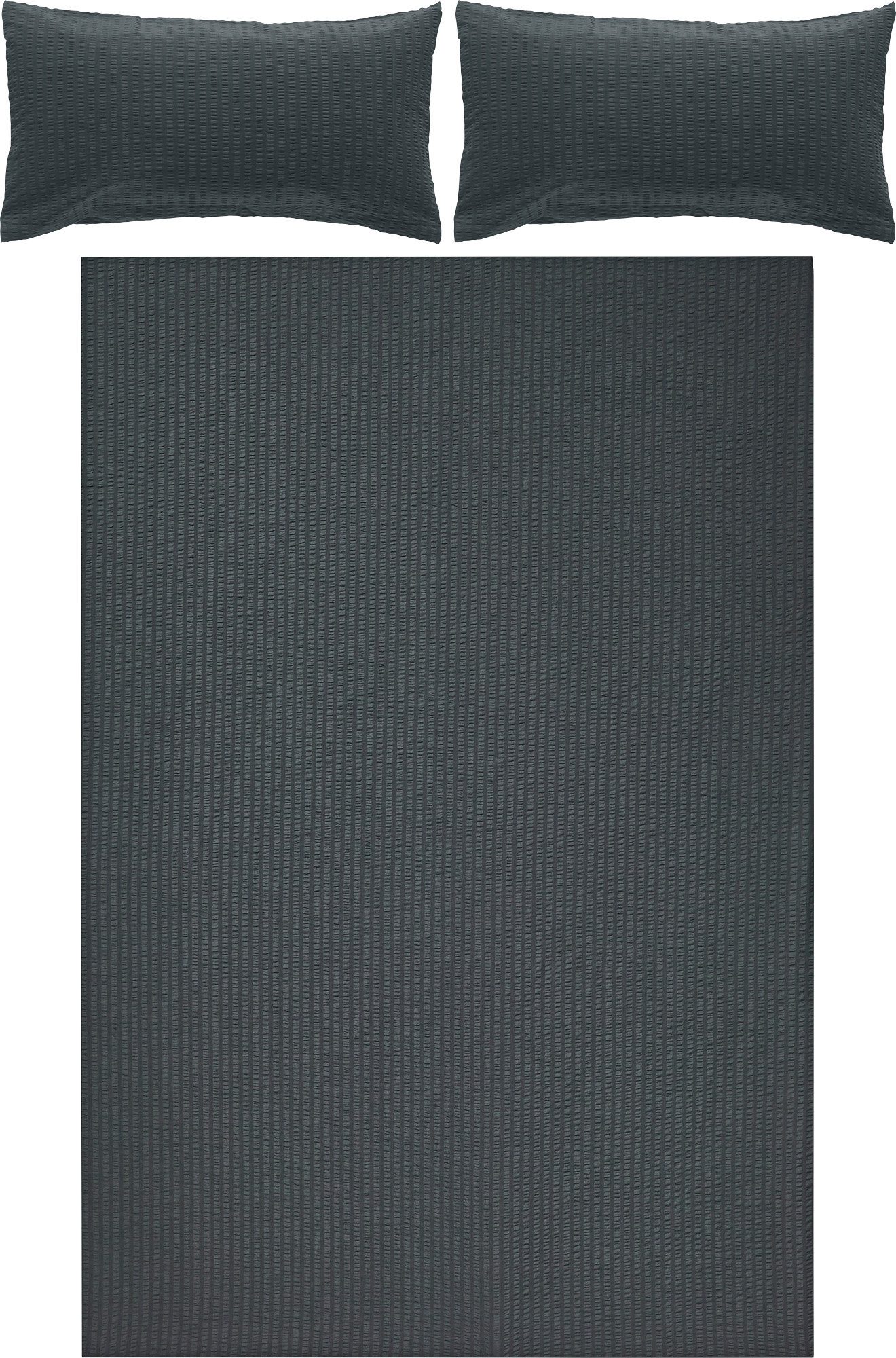 Erwin Müller Постельное белье Постельное белье "Rosenheim", Seersucker, Uni